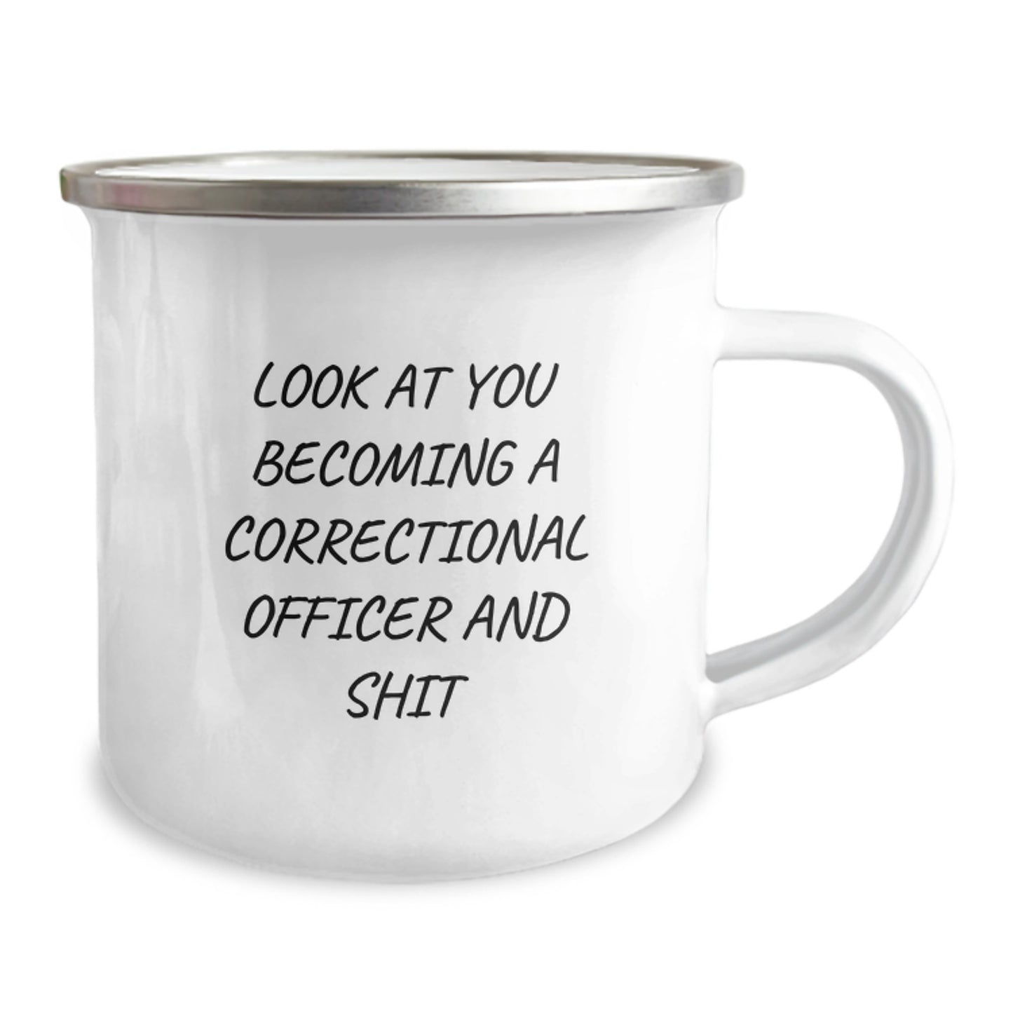 Correctional Officer Camping Mug Gifts from Friends to Graduation Unique Gifts - Image 2