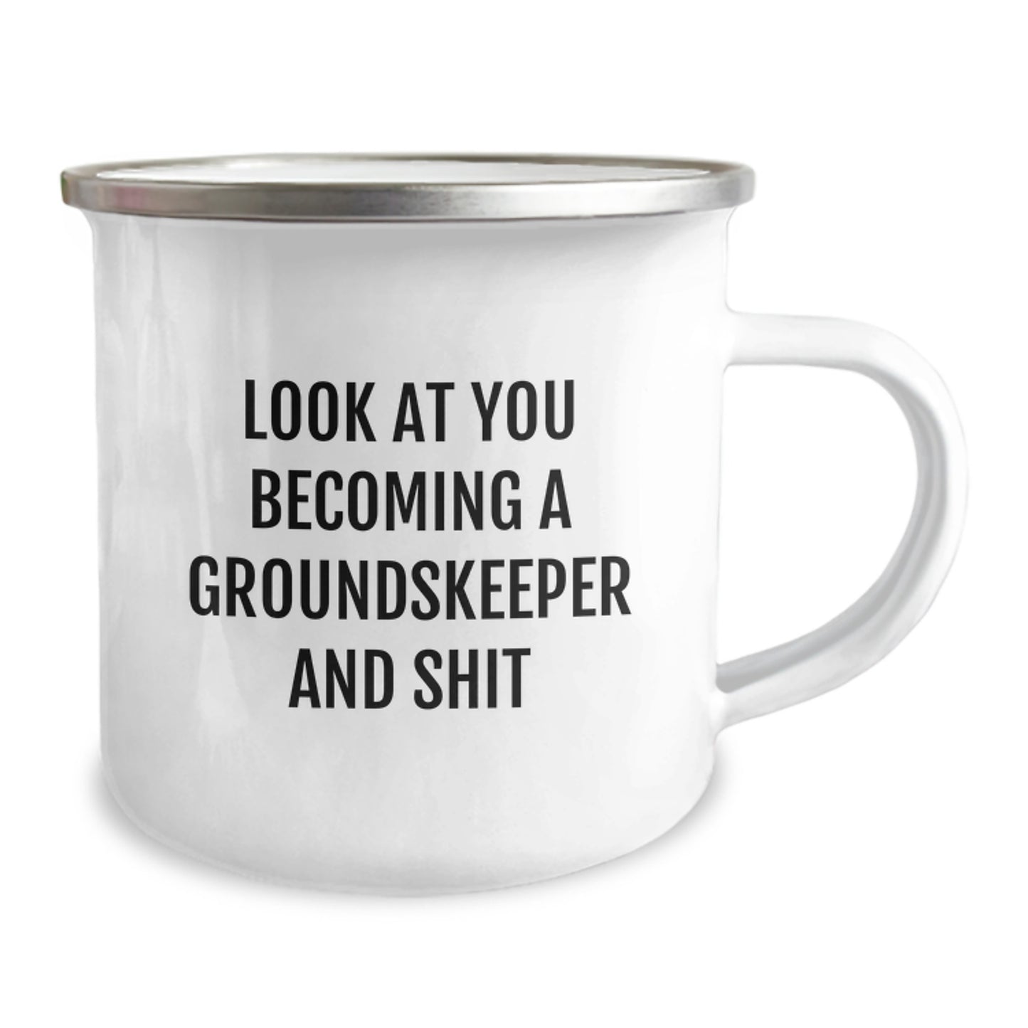 Funny groundskeeper Gifts from Men for Women groundskeeper on Mother's Day Unique Camping Mug - Image 2