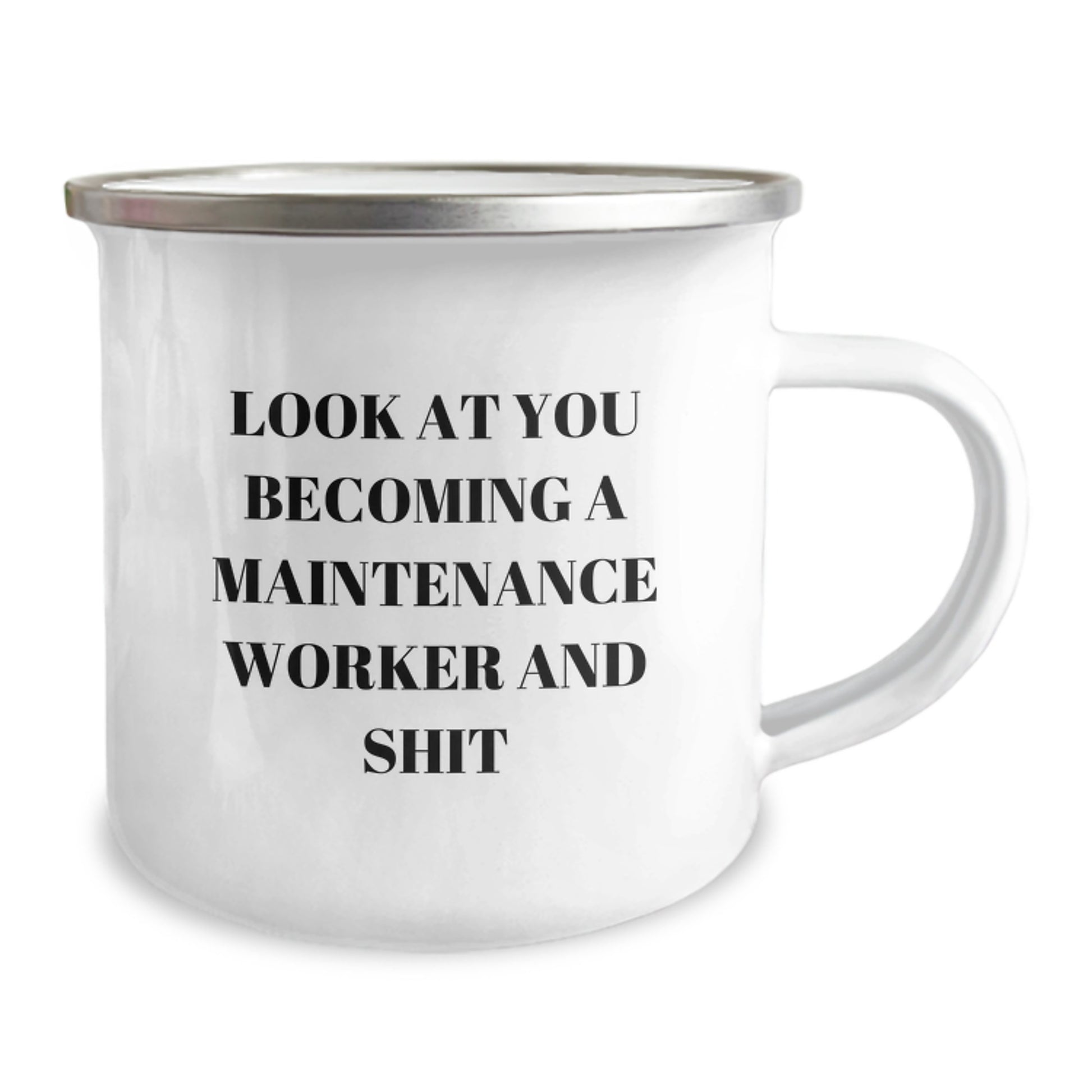 Maintenance Worker Camping Mug Gifts from Men - Funny Quote for Maintenance Worker Graduation Unique Gifts - Image 2