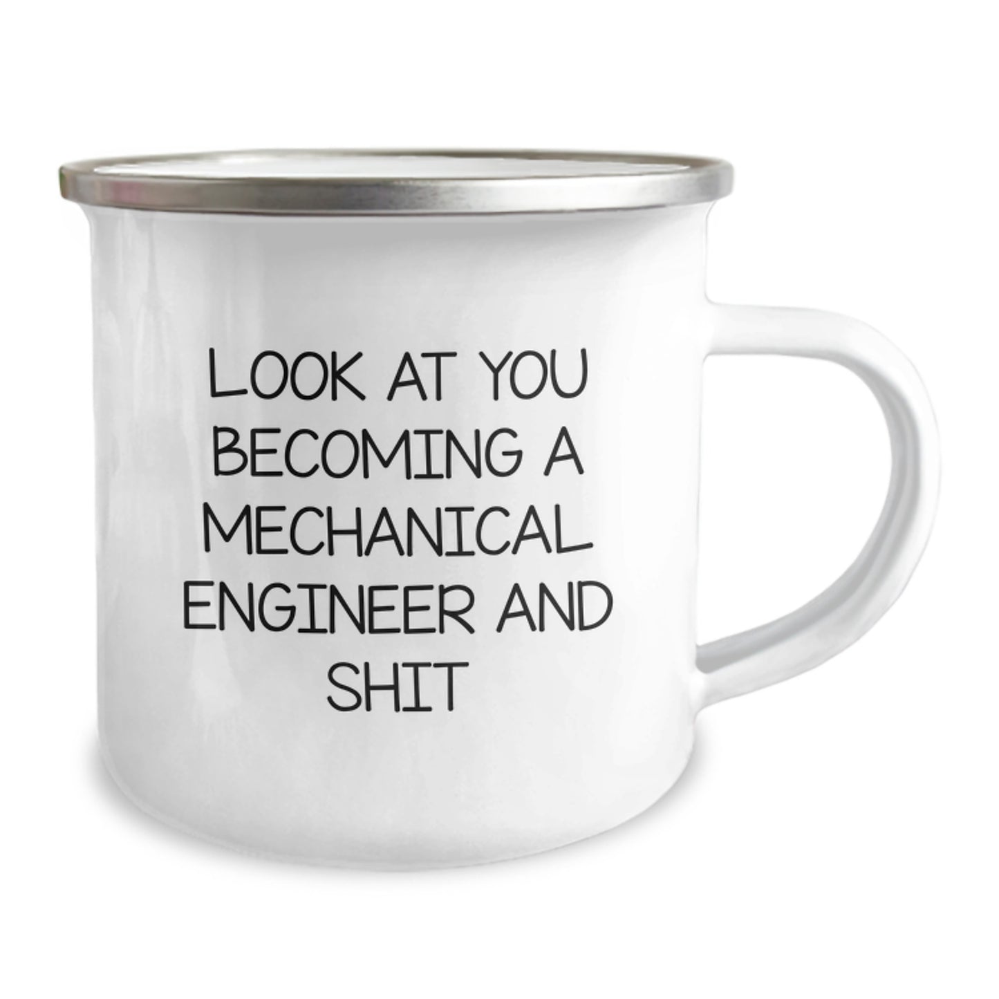 Funny Inspirational Mechanical Engineer Camping Mug Gifts for Men from Friends - Image 2