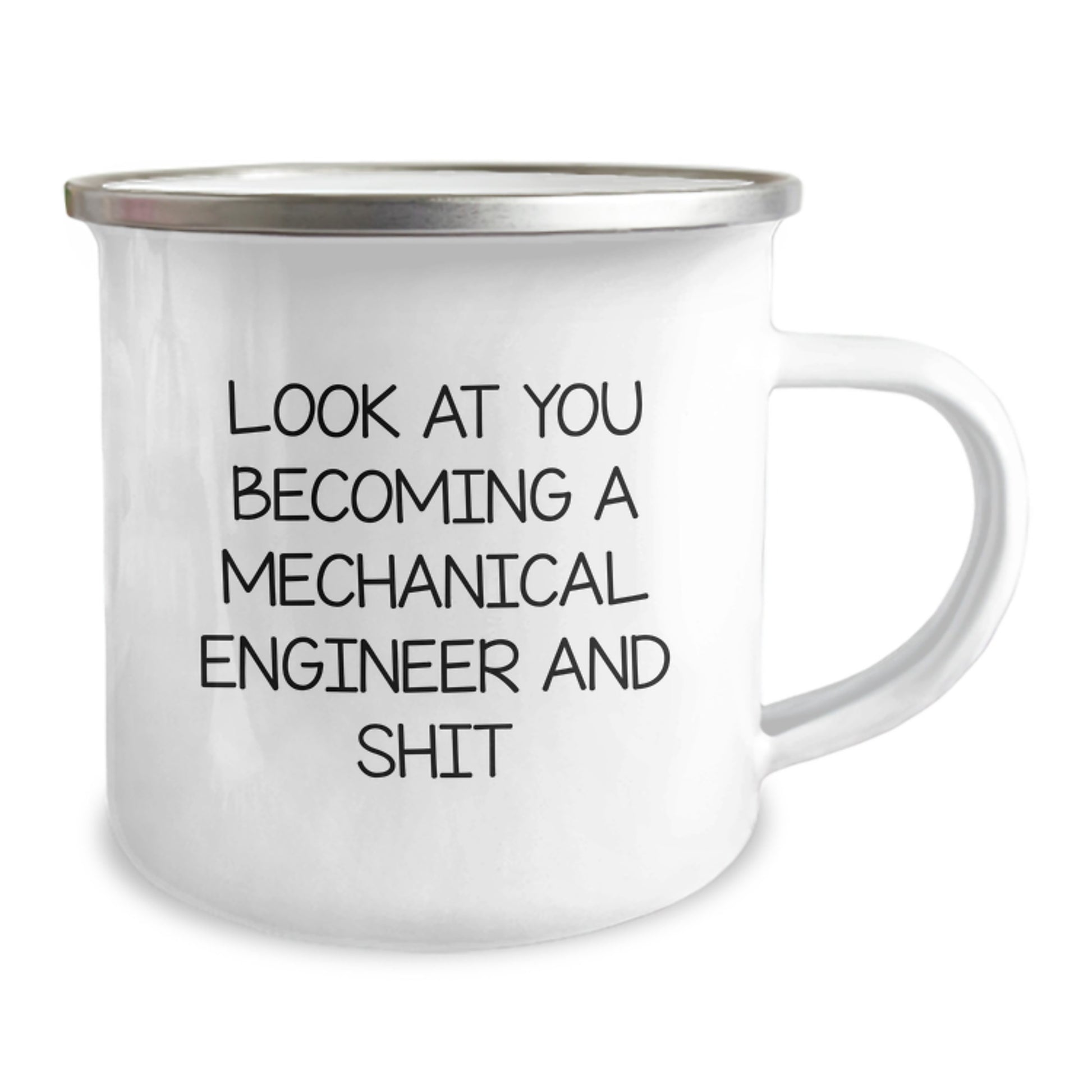 Funny Inspirational Mechanical Engineer Camping Mug Gifts for Men from Friends - Image 2
