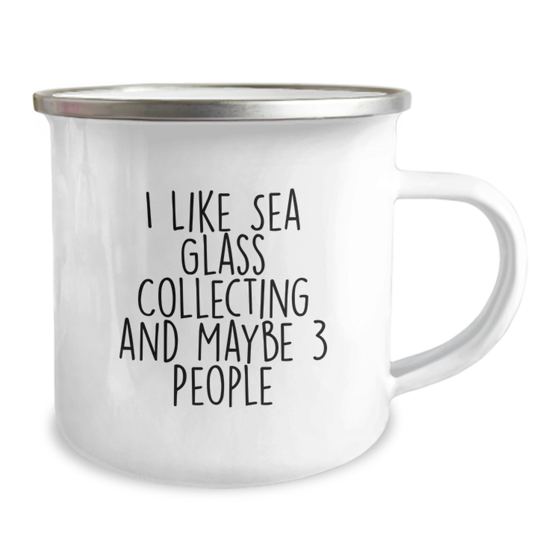 Funny Sea Glass Collecting Gifts for Friends, Unique Birthday Unique Gifts from Men, Funny Camping Mug for Sea Glass Collecting Enthusiasts - Image 2