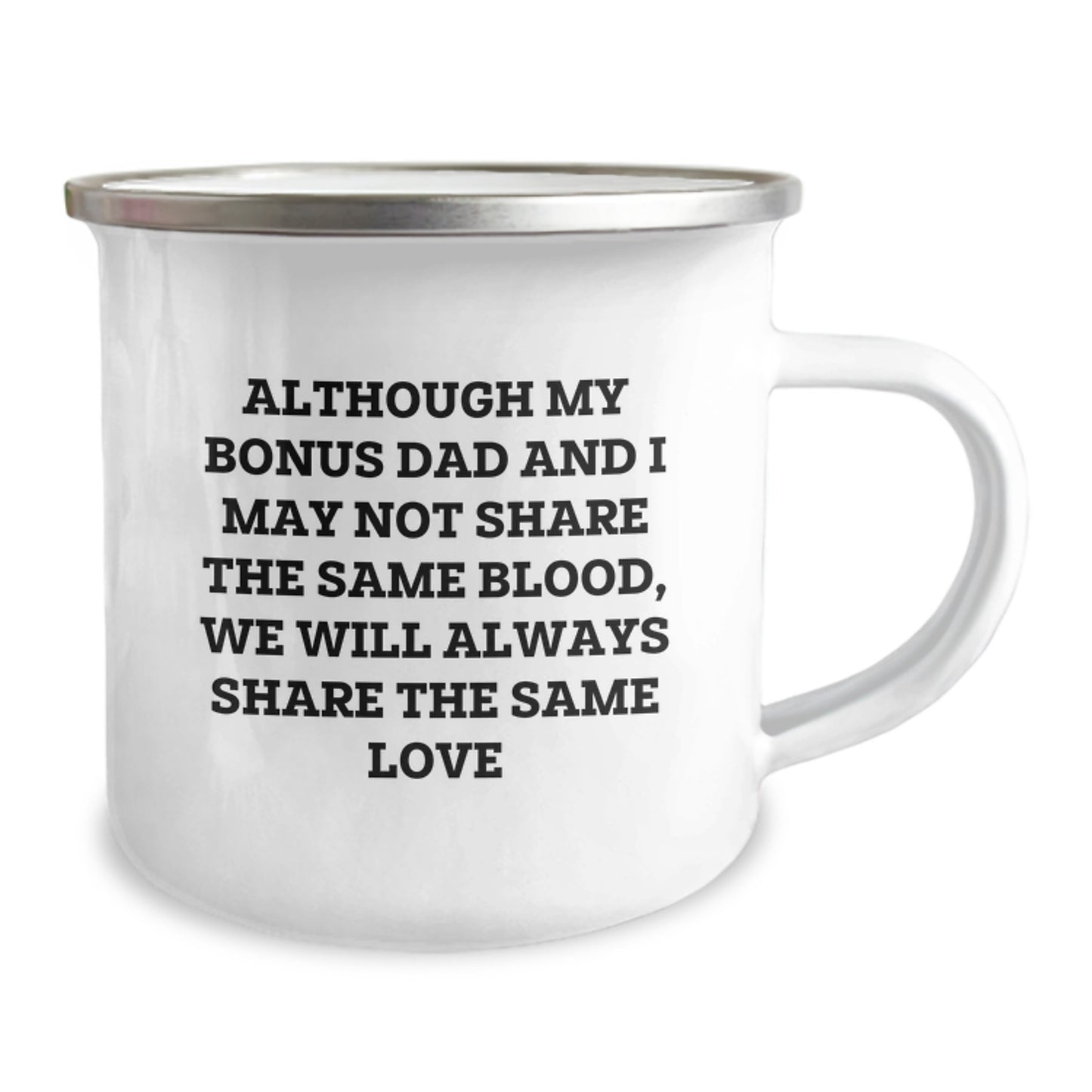 Funny Bonus Dad Gifts from Men, Unique Camping Mug for Bonus Dad, Inspirational Quote for Mother's Day - Image 2