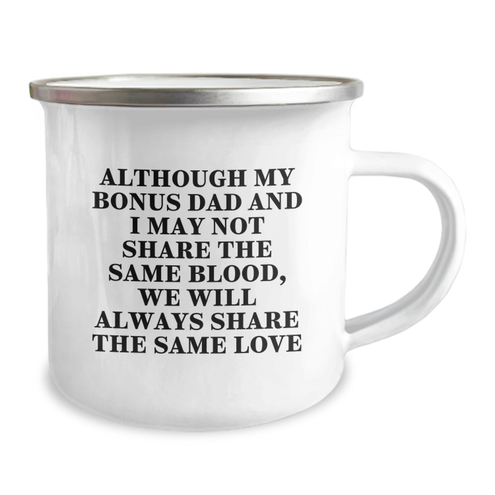 Funny Bonus Dad Gifts, Perfect Inspirational Quote on Camping Mug, Gifts from Men to Bonus Dad on Mother's Day Unique Gifts - Image 2
