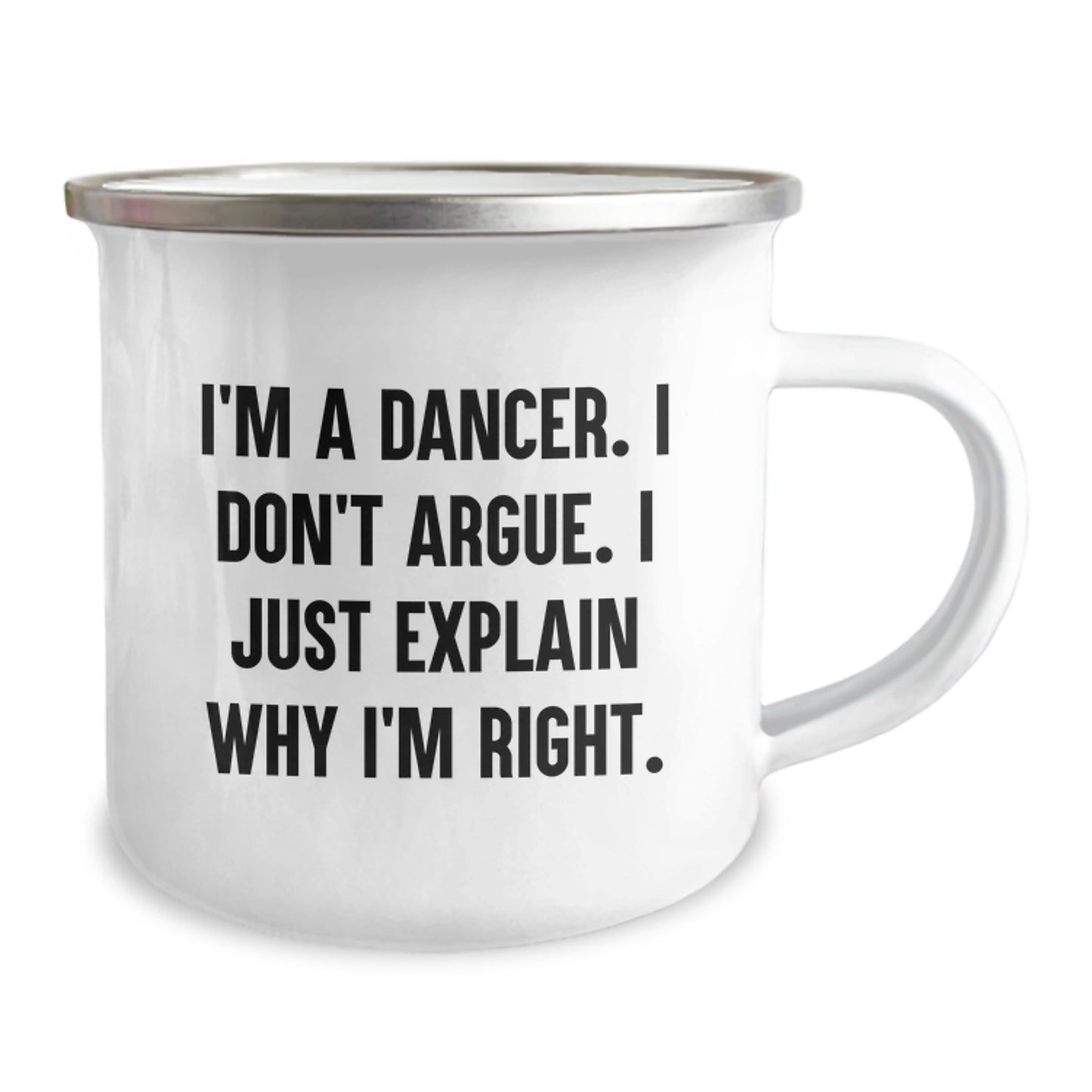Funny Dancer Gifts, Graduation Unique Gifts for Dancer Friends, Camping Mug for Dancer Lovers - Image 2