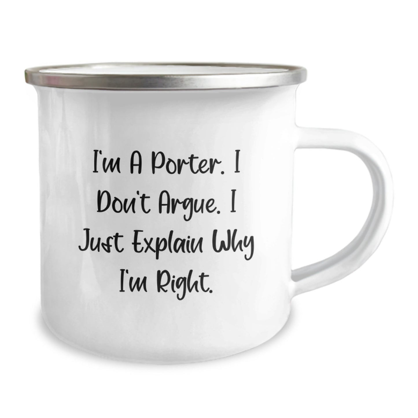 Funny Porter Gifts for Porters from Friends and Family - Camping Mug for Graduation Unique Gifts - Image 2