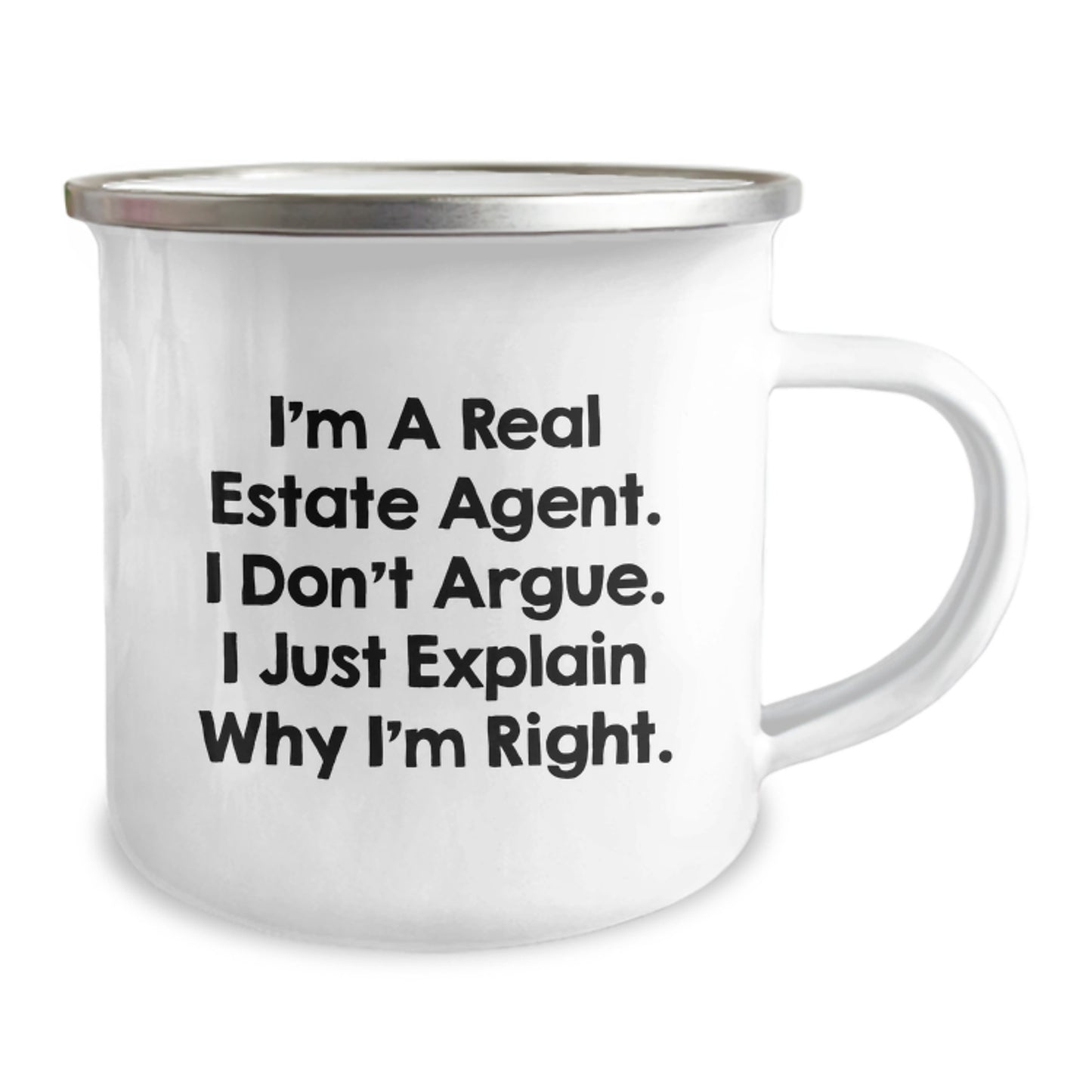 Real Estate Agent Funny Gifts from Men to Real Estate Agent Friends or Family - I'm A Real Estate Agent Mug for Graduation Unique Gifts - Image 2