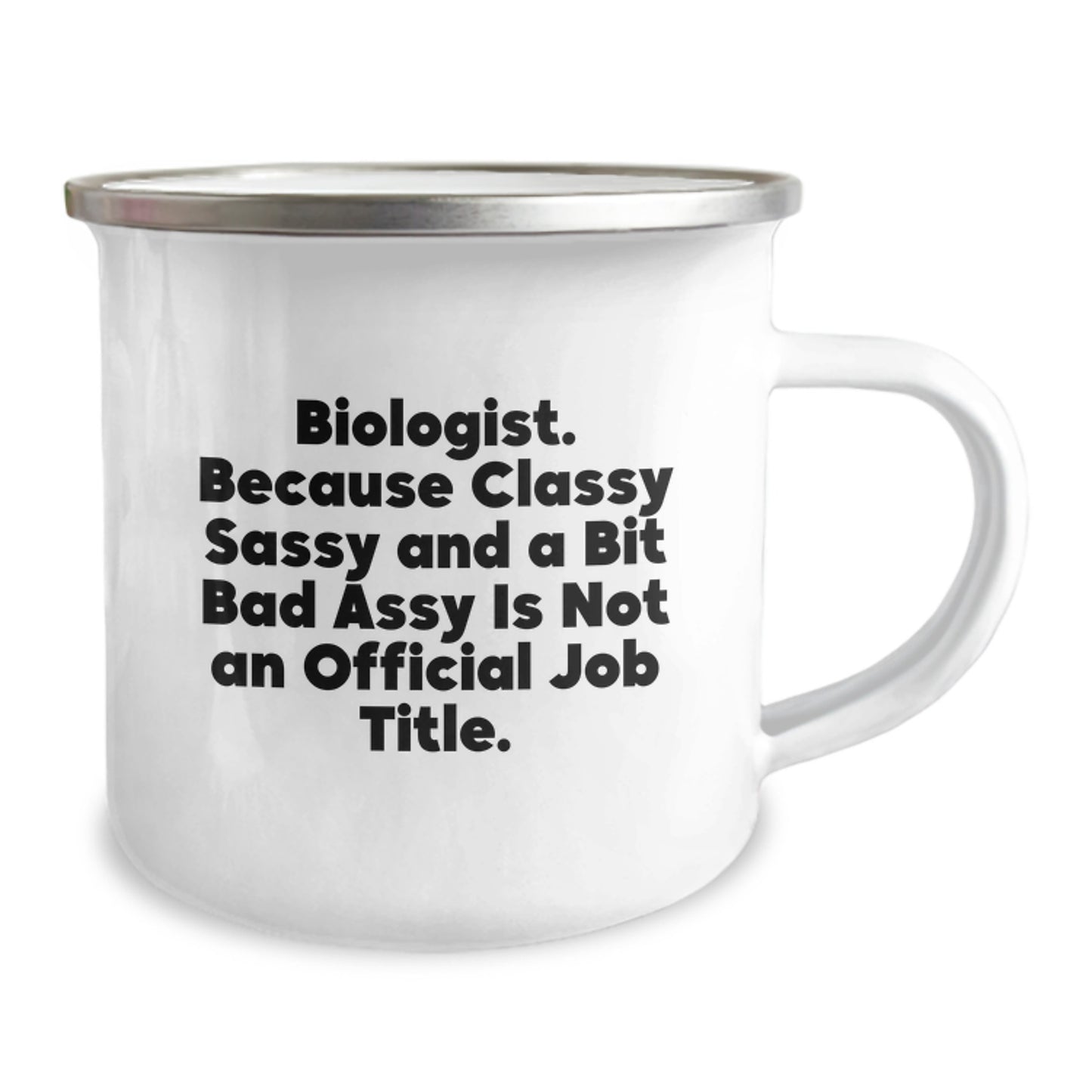 Funny Biologist Gifts for Men - Camping Mug, Perfect for Graduation Unique Gifts from Friends to Biologist - Image 2