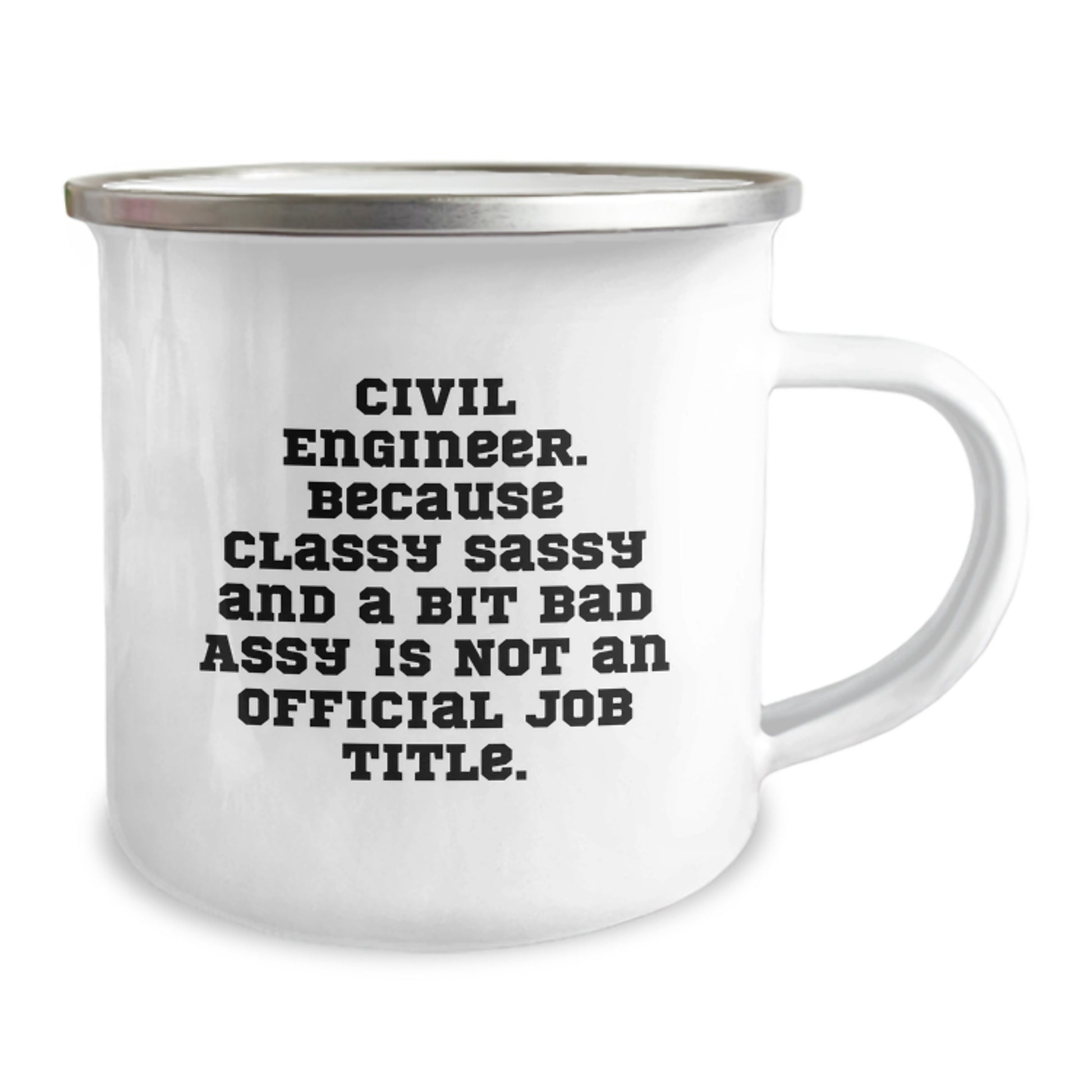 Civil Engineer Gifts from Friends - Camping Mug for Civil Engineers - Funny Quote for Graduation Unique Gifts - Image 2