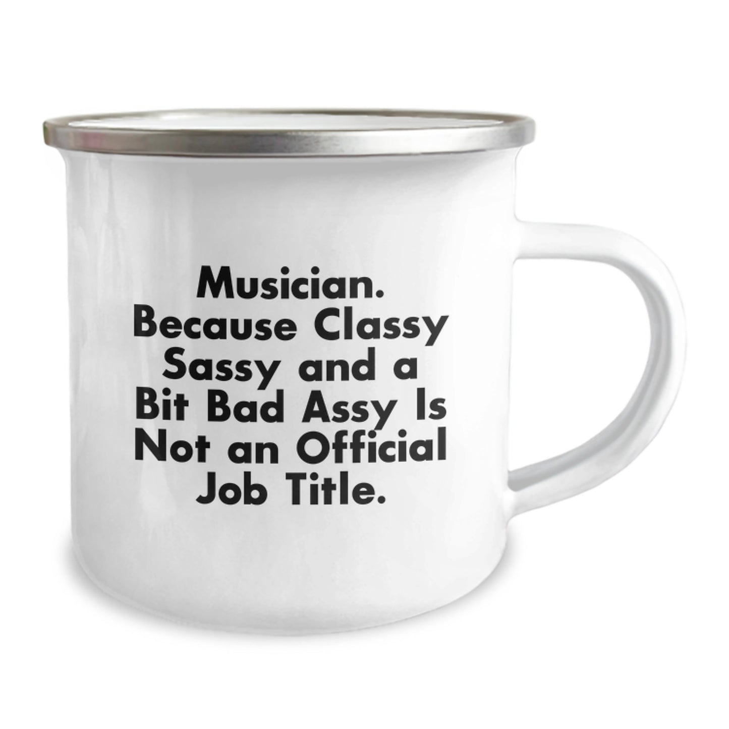 Funny Musician Gifts for Men Camping Mug - Unique Graduation Unique Gifts from Family for Musician Friends - Image 2