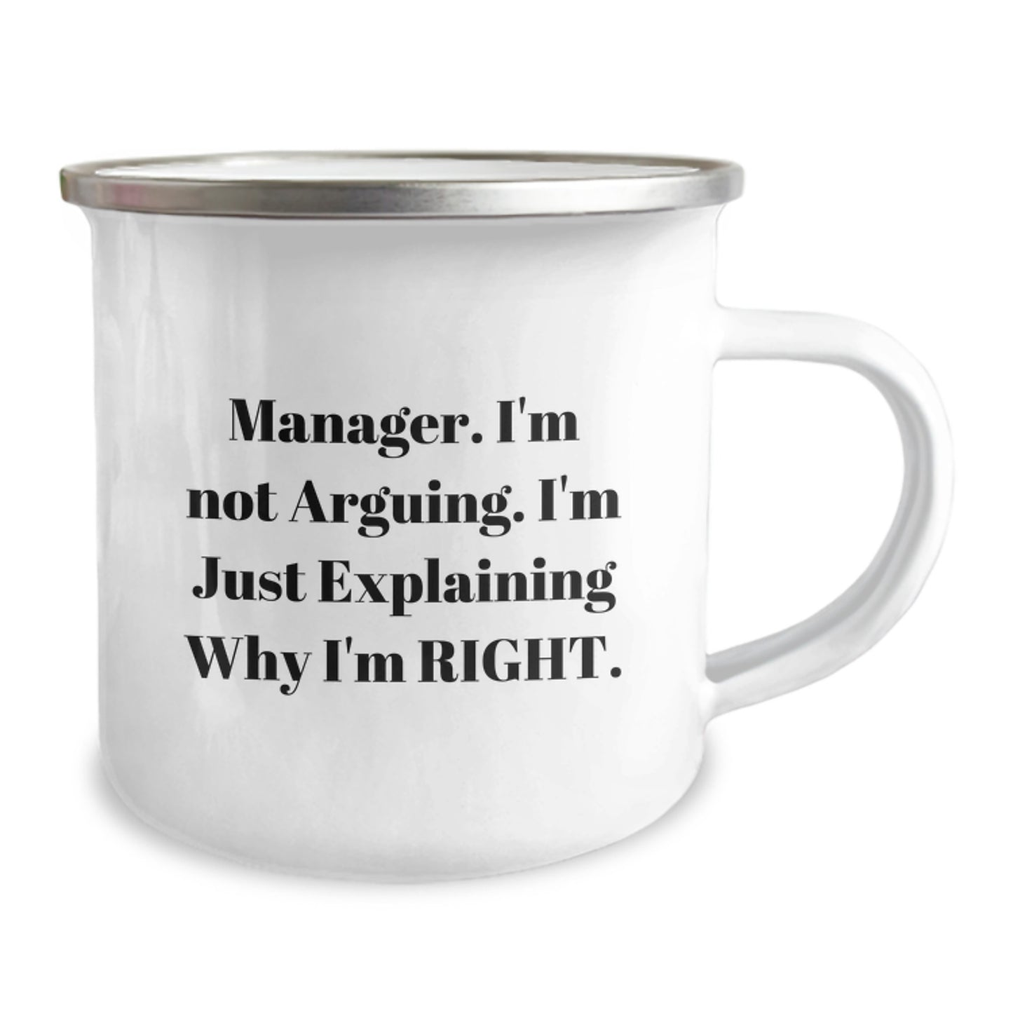 Funny Manager Gifts from Friends - Manager Camping Mug - Mother's Day Unique Gifts for Mom - Image 2