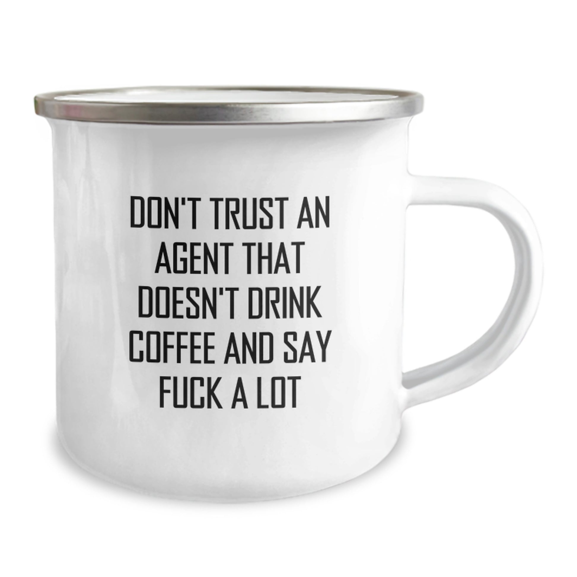 Funny Agent Camping Mug - Gifts from Men to Women, Unique Mother's Day Unique Gifts for Agent Friends - Image 2