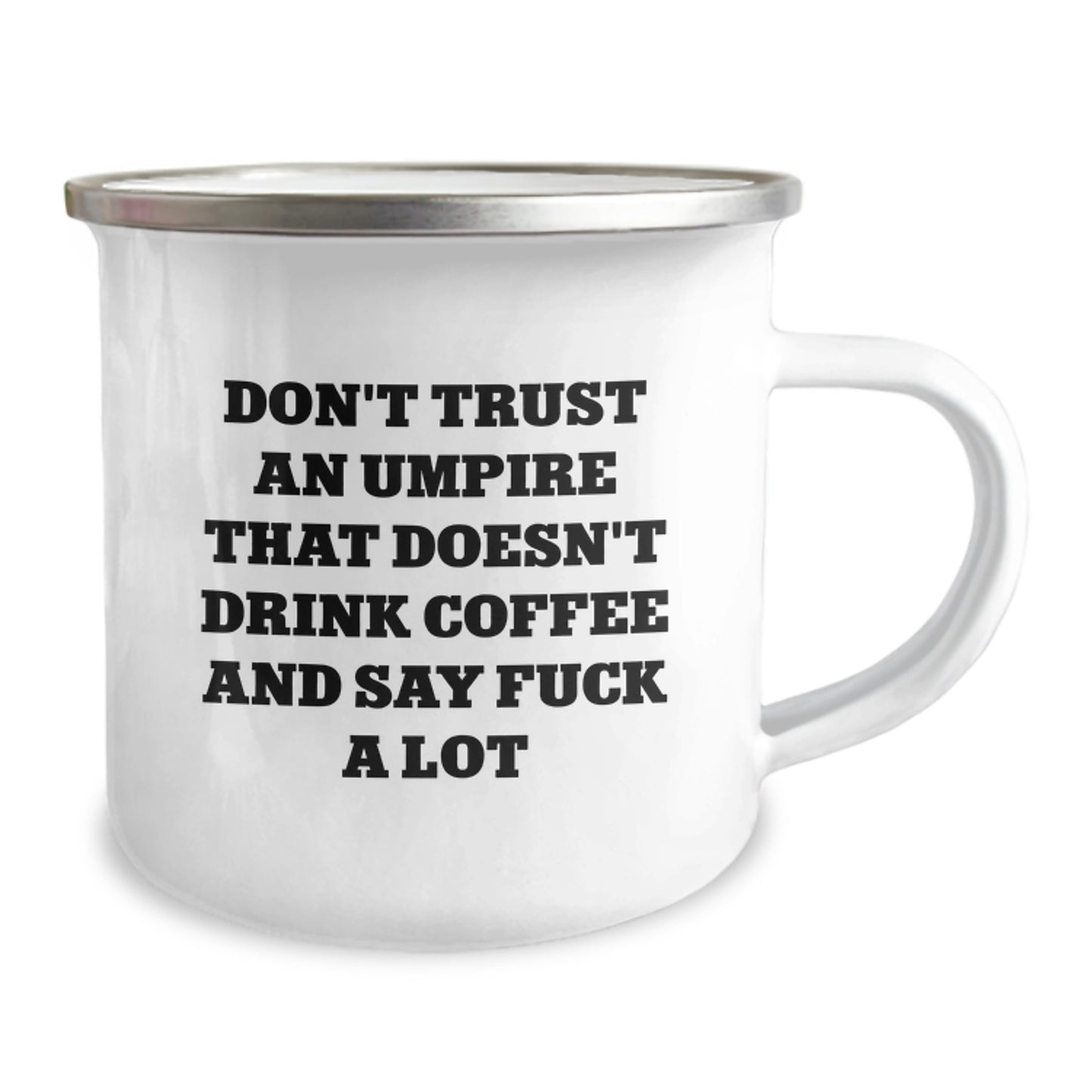 Funny Umpire Gifts for Umpire Lovers - Unique Mother's Day Unique Gifts from Friends to Umpire Enthusiasts, Camping Mug - Image 2