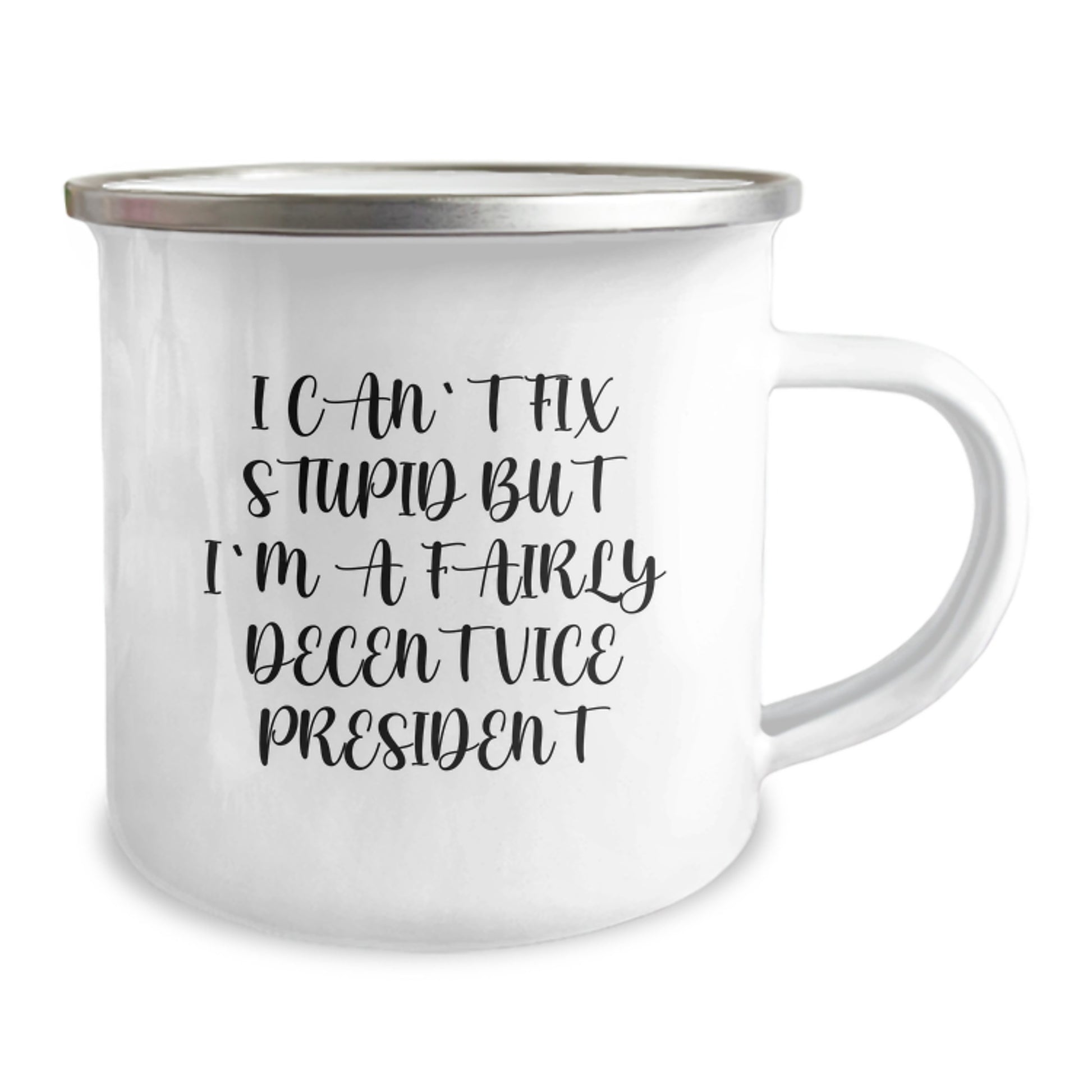 Gifts from Friends for Vice President - Funny Camping Mug - Ideal Gift for Graduation Unique Occasion - Image 2