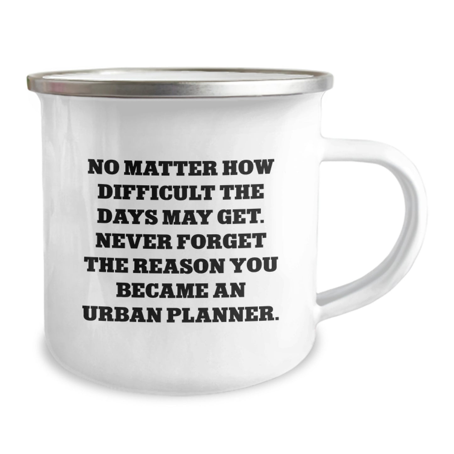 Urban Planner Funny Quote Camping Mug Gifts from Family to Graduation - Image 2