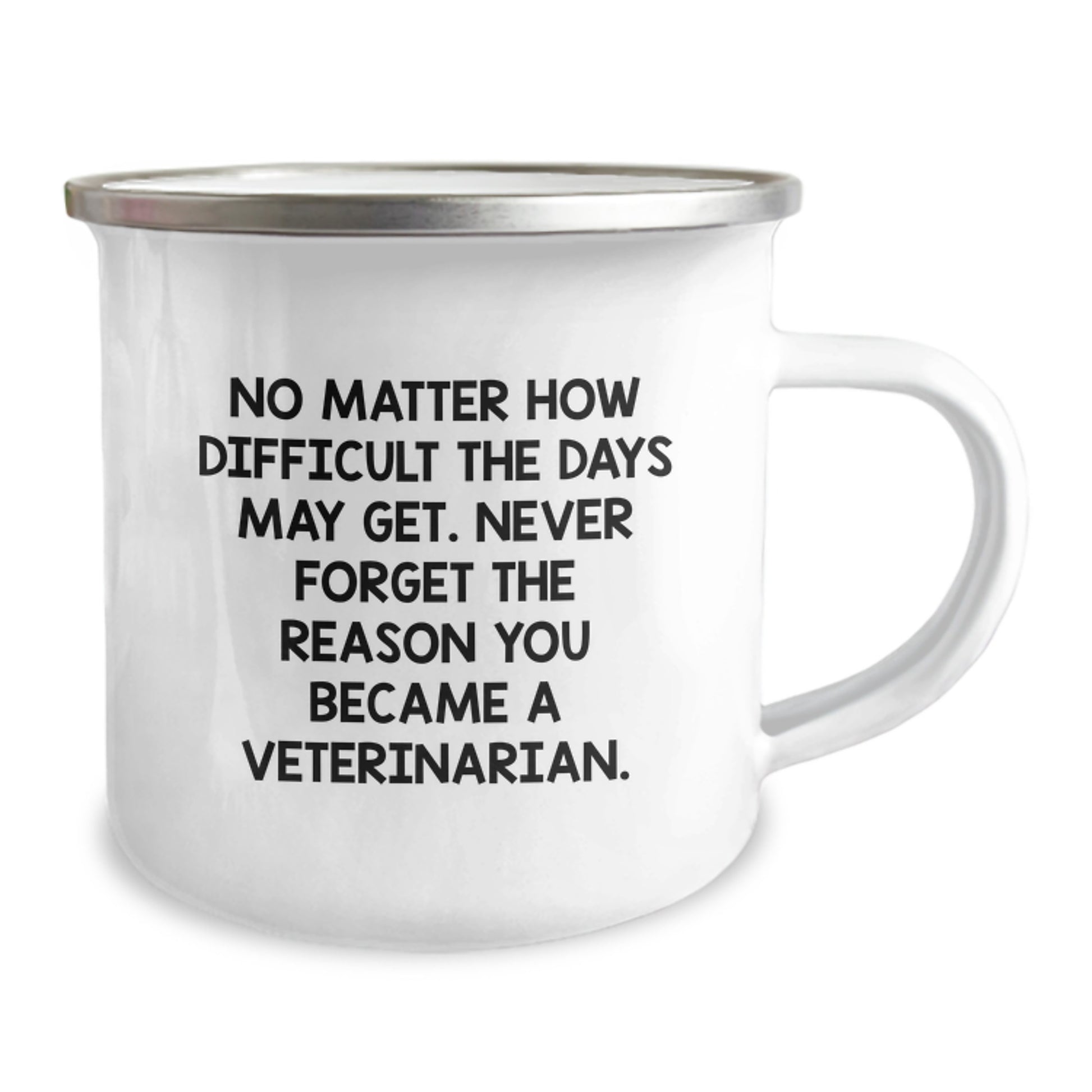 Veterinarian Gifts for Men and Women - Never Forget the Reason - Unique Camping Mug - Image 2