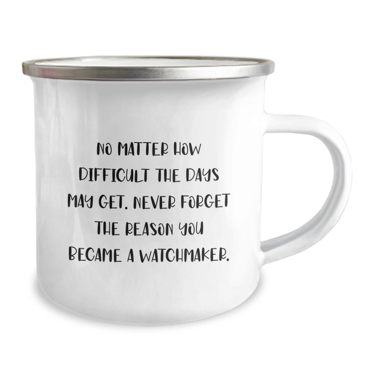 Watchmaker Gifts for Men - Funny Camping Mug - Graduation Unique Gifts from Friends - Image 2