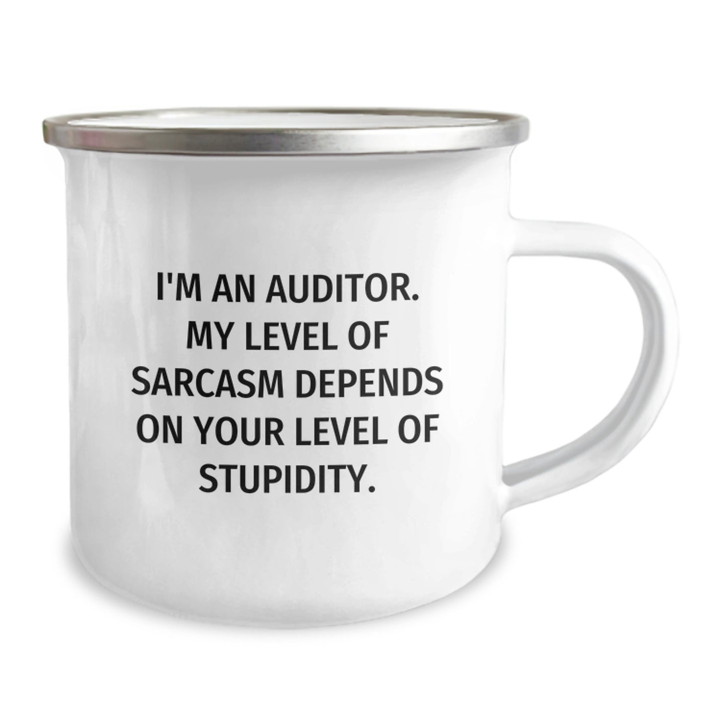 Funny Auditor Gifts for Men Women Friends Coworkers Family - I'm An Auditor Camping Mug for Graduation Unique Gifts from Family to Auditor - Image 2