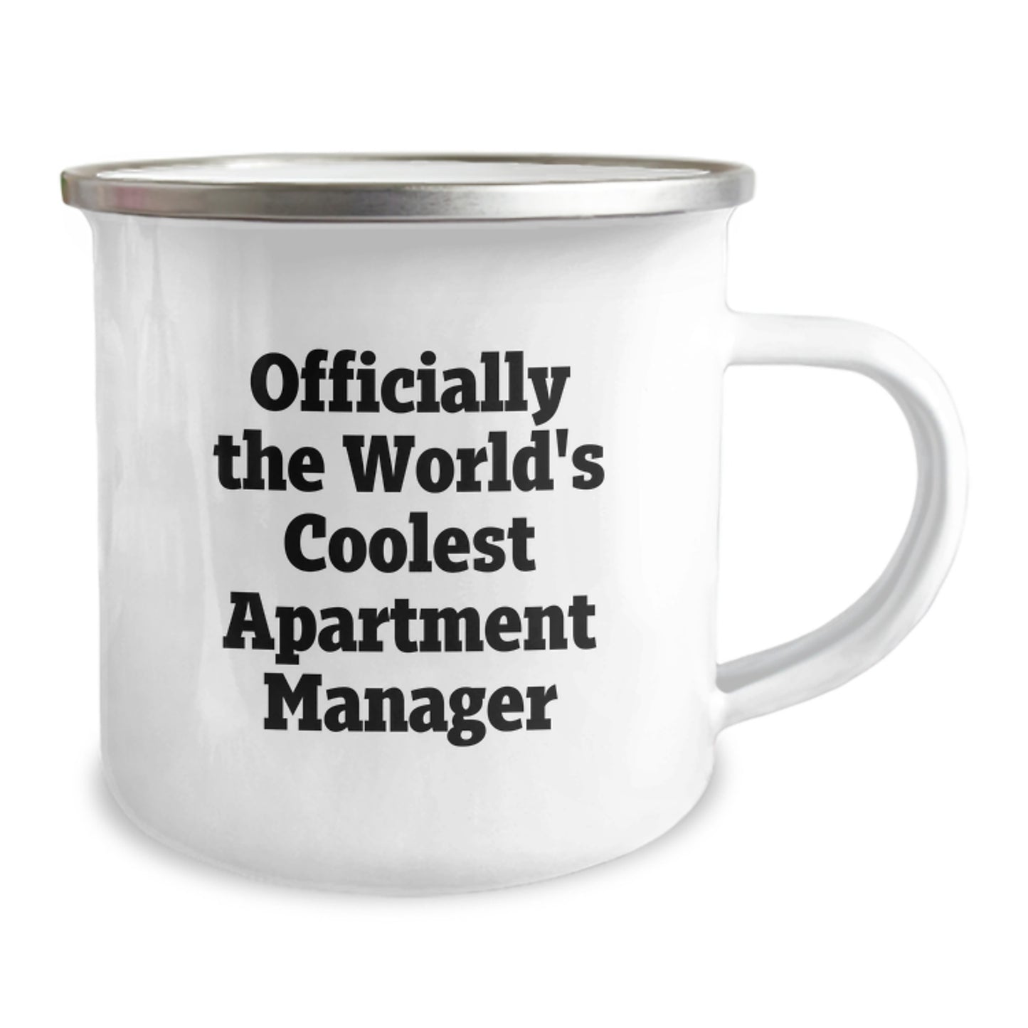 Funny Gifts from Men to Apartment Manager for Valentine's - Coolest Apartment Manager Camping Mug for Men, Women, Friends, Family - Image 2
