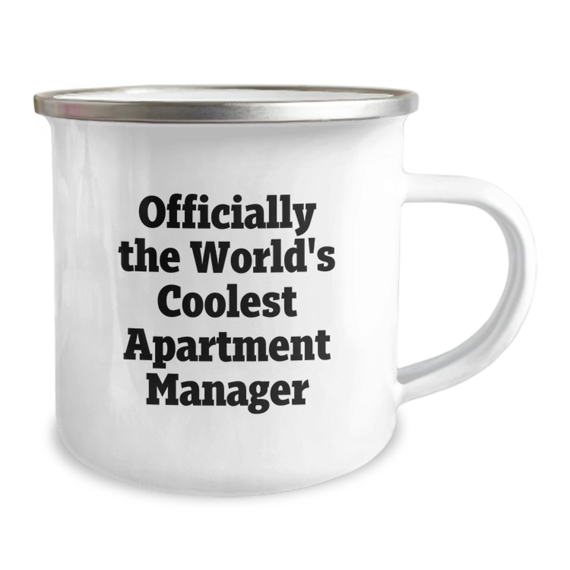 Funny Gifts from Men to Apartment Manager for Valentine's - Coolest Apartment Manager Camping Mug for Men, Women, Friends, Family - Image 2
