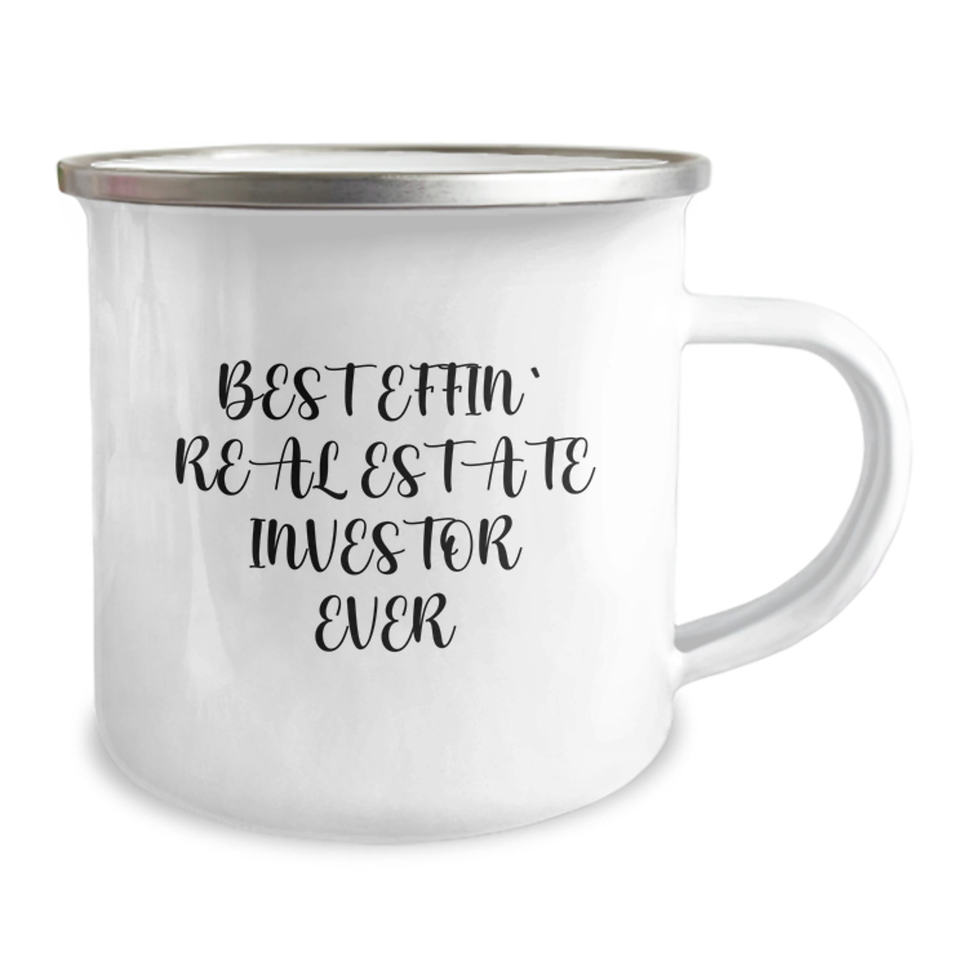 Unique Gifts for the Best Effin' Real Estate Investor Ever - Camping Mug for Valentine's - Image 2