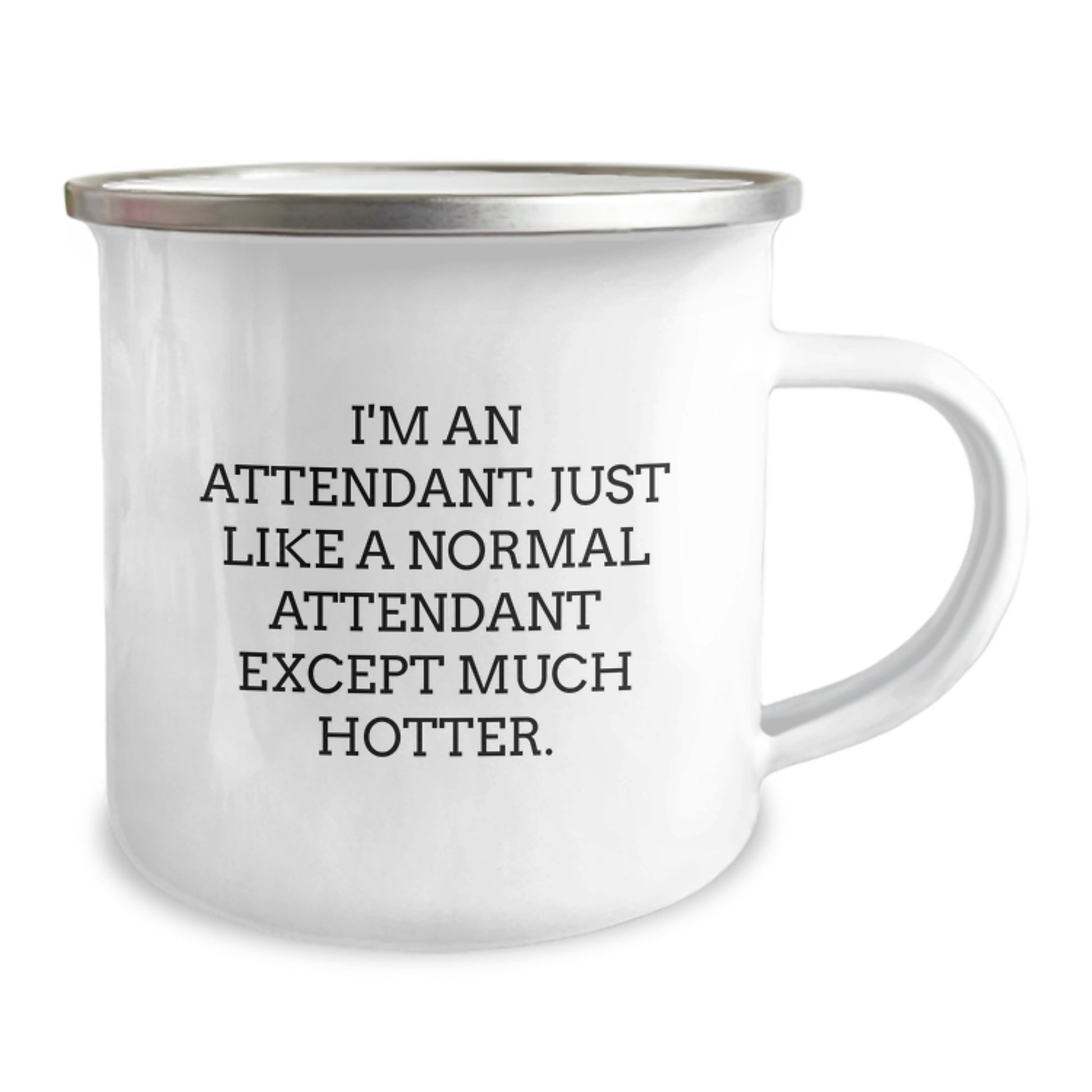 Funny Attendant Camping Mug Gifts from Men, Unique Father's Day Unique Gifts for Attendant - Image 2