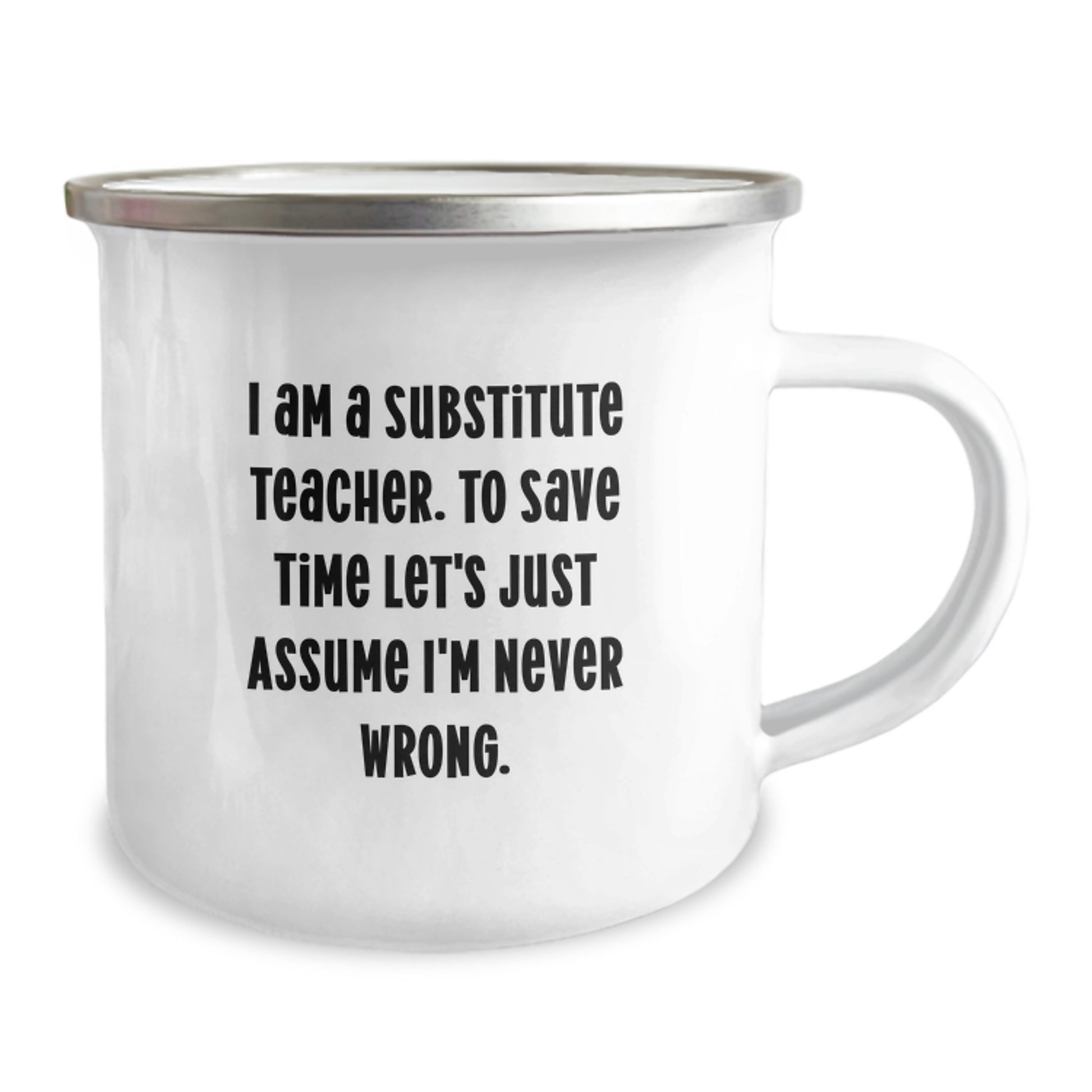 Funny Substitute Teacher Gifts for Coworkers, Friends, and Family - Christmas Unique Mug from Men, Women, or Family - Image 2
