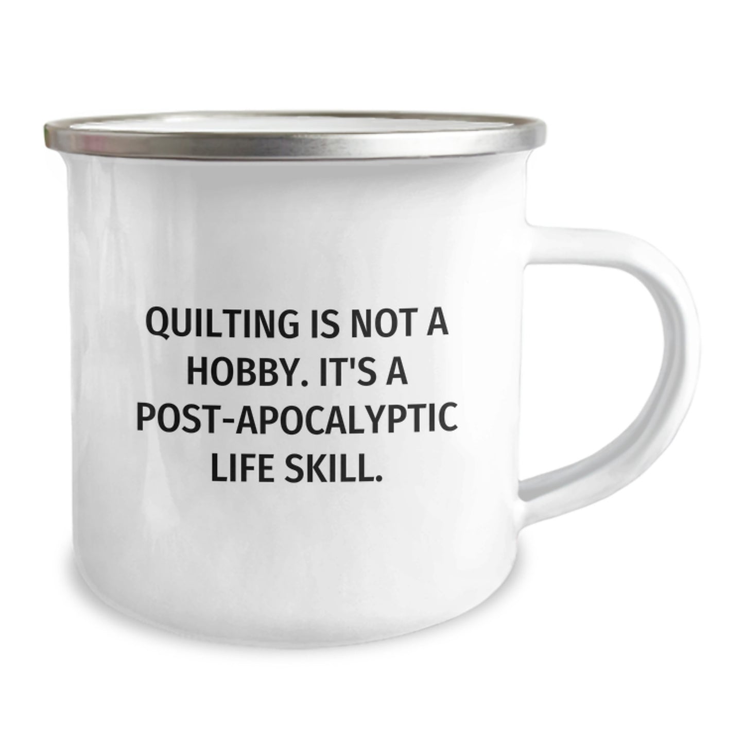 Quilting Gifts for Quilting Enthusiasts, Funny Camping Mug, Gifts from Friends, Birthday Unique Gifts - Image 2