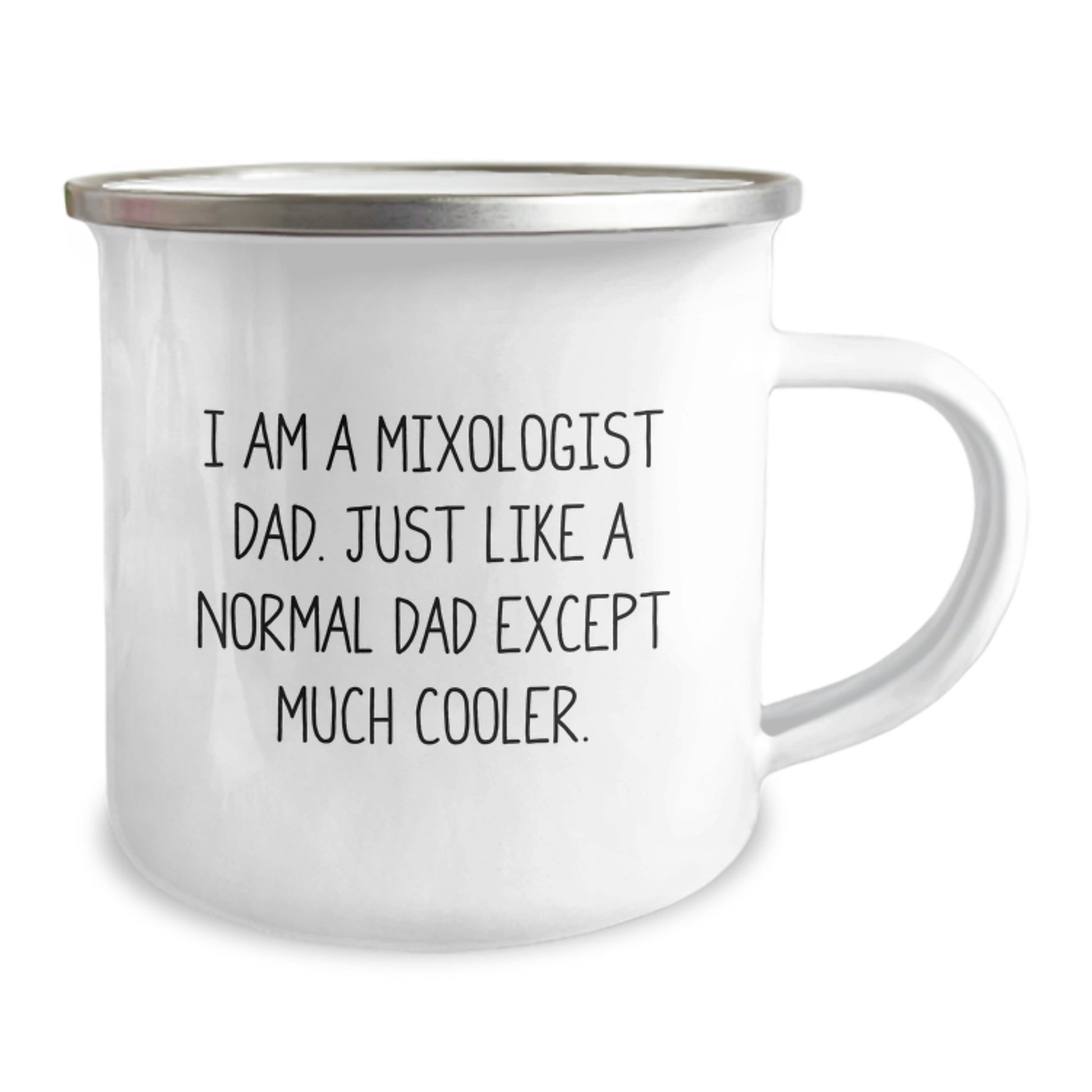 Mixologist Dad Gifts, Funny Camping Mugs for Men, Christmas Unique Presents from Dad to Mixologist Son - Image 2