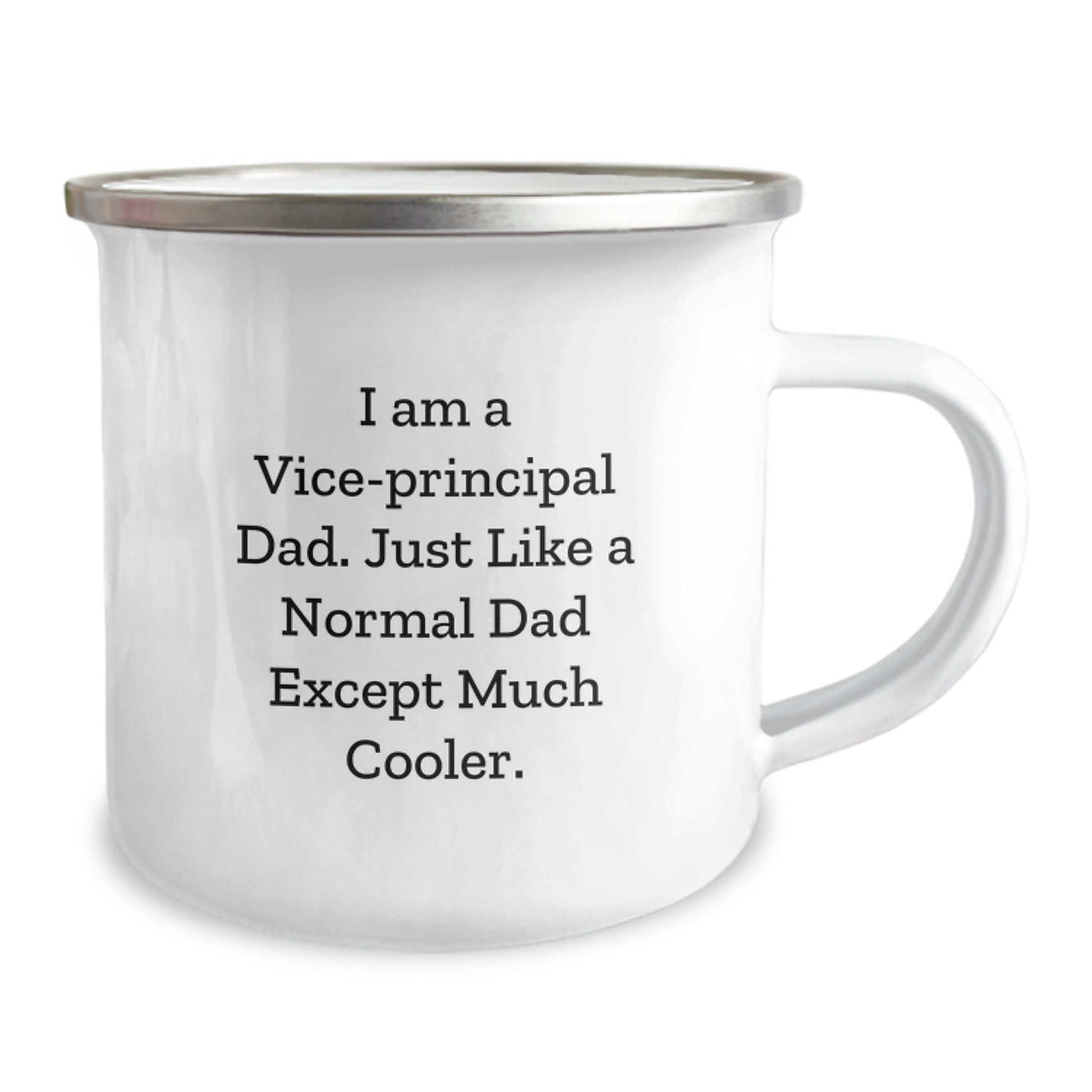Funny Vice-principal Gifts for Men, Vice-principal Dad Camping Mug with I Am A Vice-principal Dad, Unique Christmas Unique Gifts from Friends for Vice-principal - Image 2