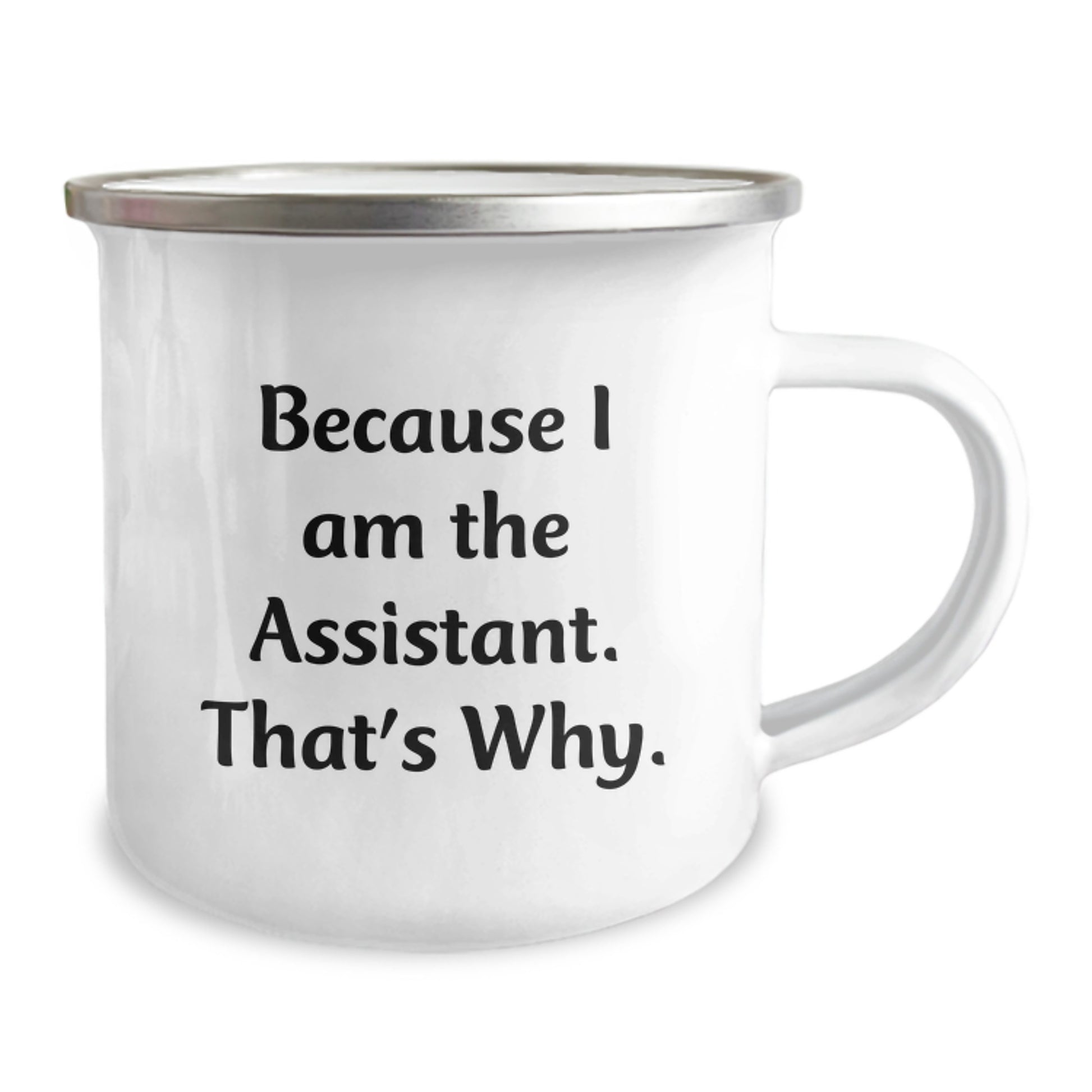 Funny Assistant Gifts from Friends Unique Christmas Mugs for Assistant Men and Women Because I Am The Assistant That's Why. - Image 2