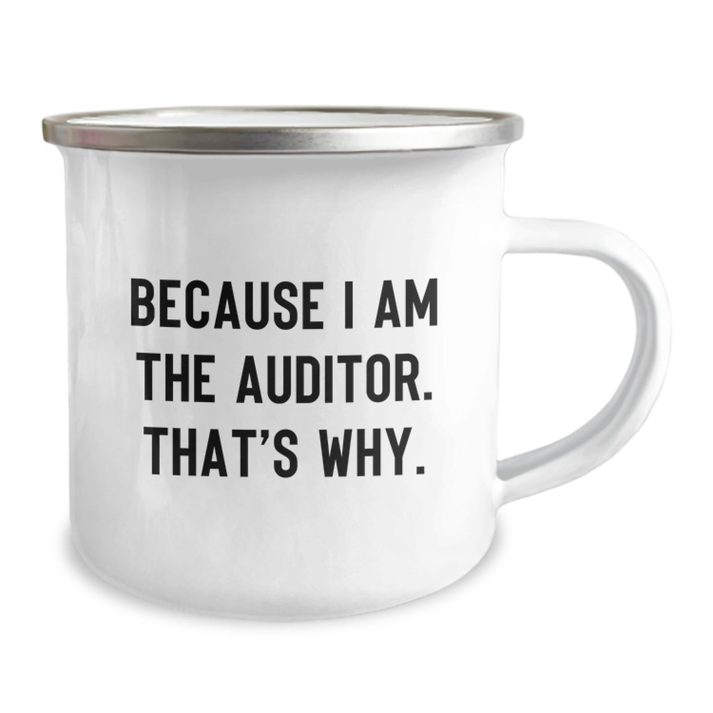 Auditor Camping Mug Gifts from Friends to Auditor, Funny Quote, Christmas Unique Gifts - Image 2