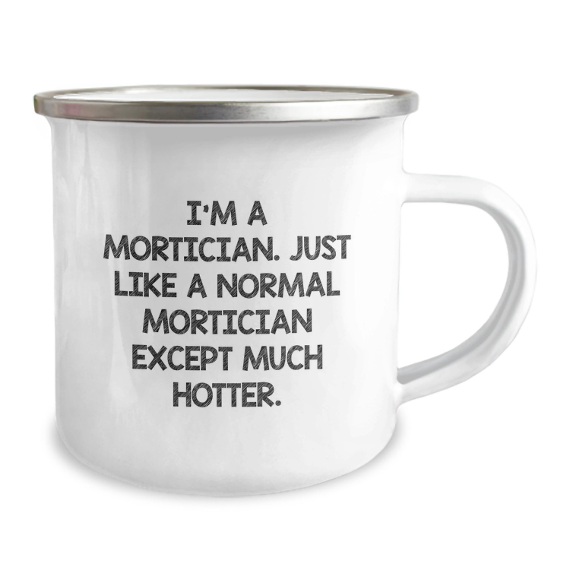 Funny Mortician Gifts for Dad Funny Camping Mug 'I'm A Mortician' Unique Father's Day Unique Gifts from Men to Mortician - Image 2
