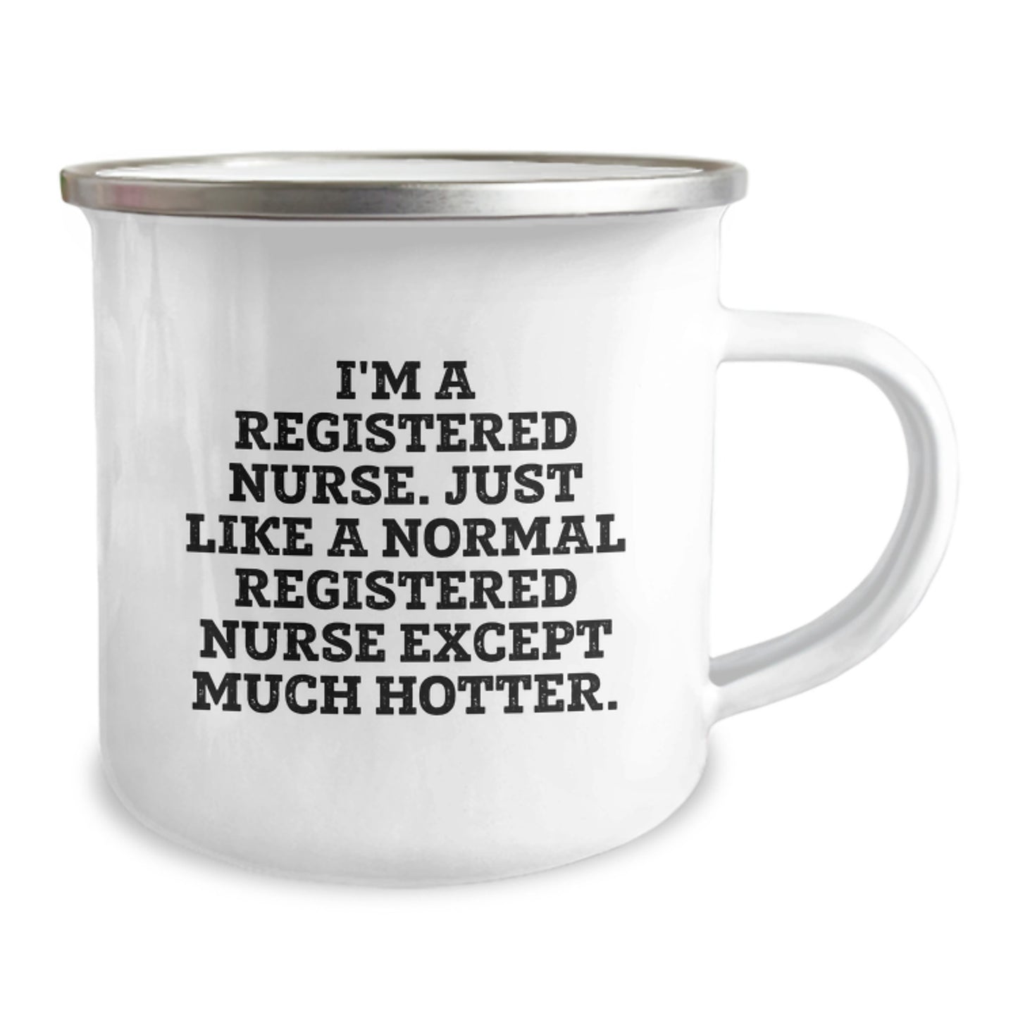 Funny Registered Nurse Gifts Ideas for Mom's Mother's Day Unique Camping Mug - Image 2