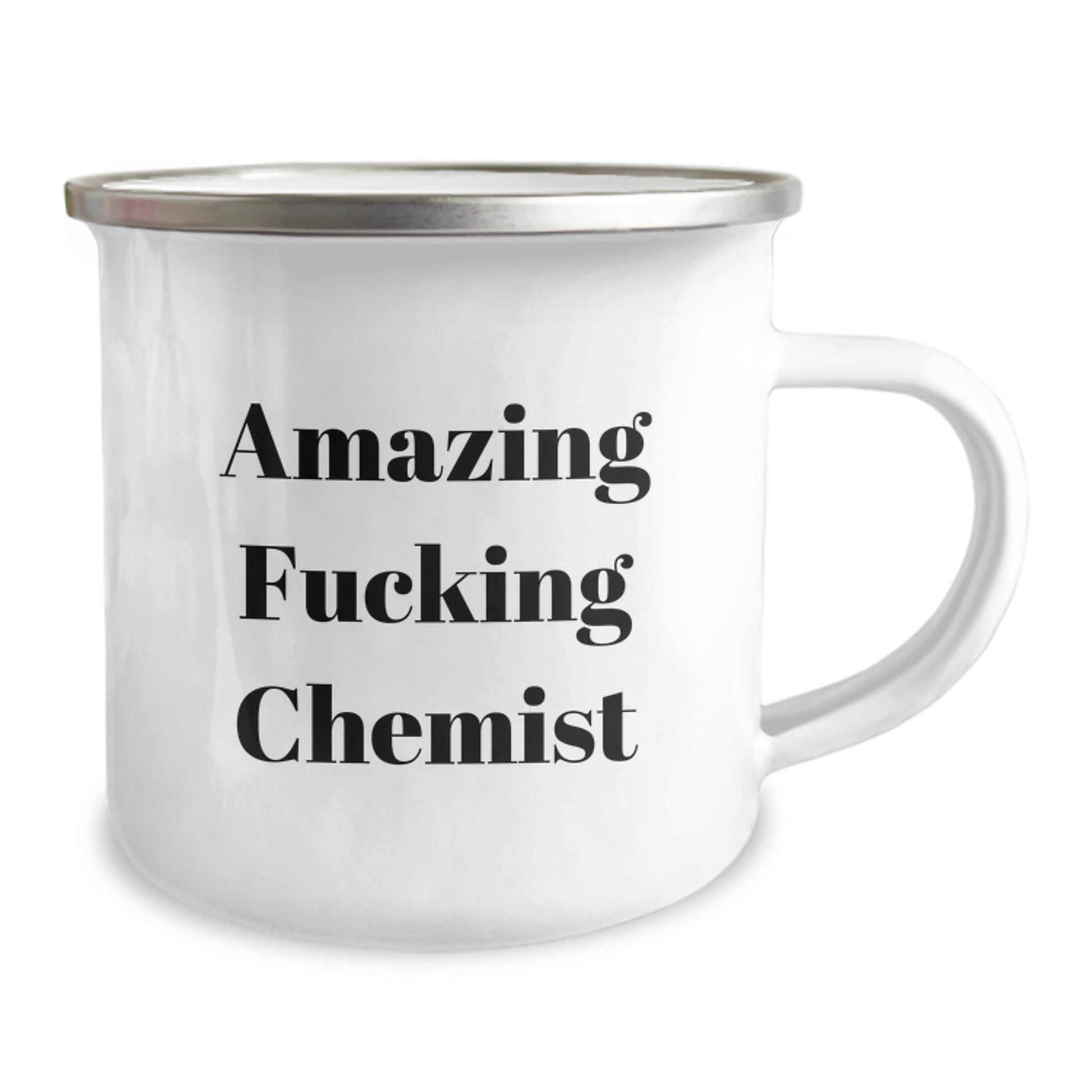 Funny Chemist Gifts from Friends, Unique Christmas Unique Gifts for Chemist Men, Stainless Steel Camping Mug with Amazing F--king Chemist Quote - Image 2