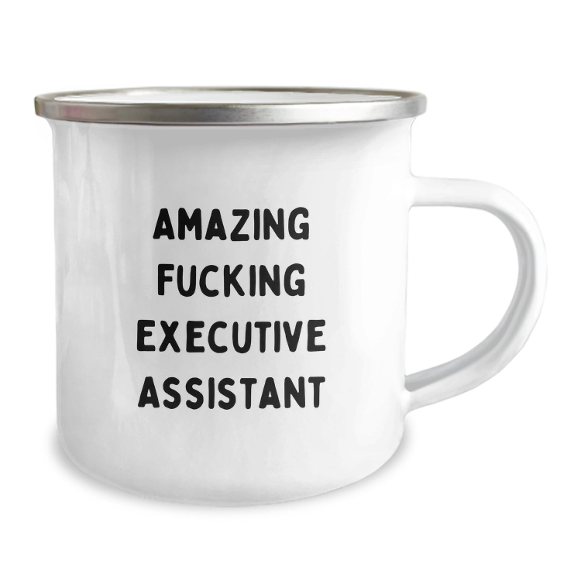 Funny Executive Assistant Gifts for Men - 'Amazing F--king Assistant' Birthday Unique Camping Mug for Friends Family Coworkers - Image 2