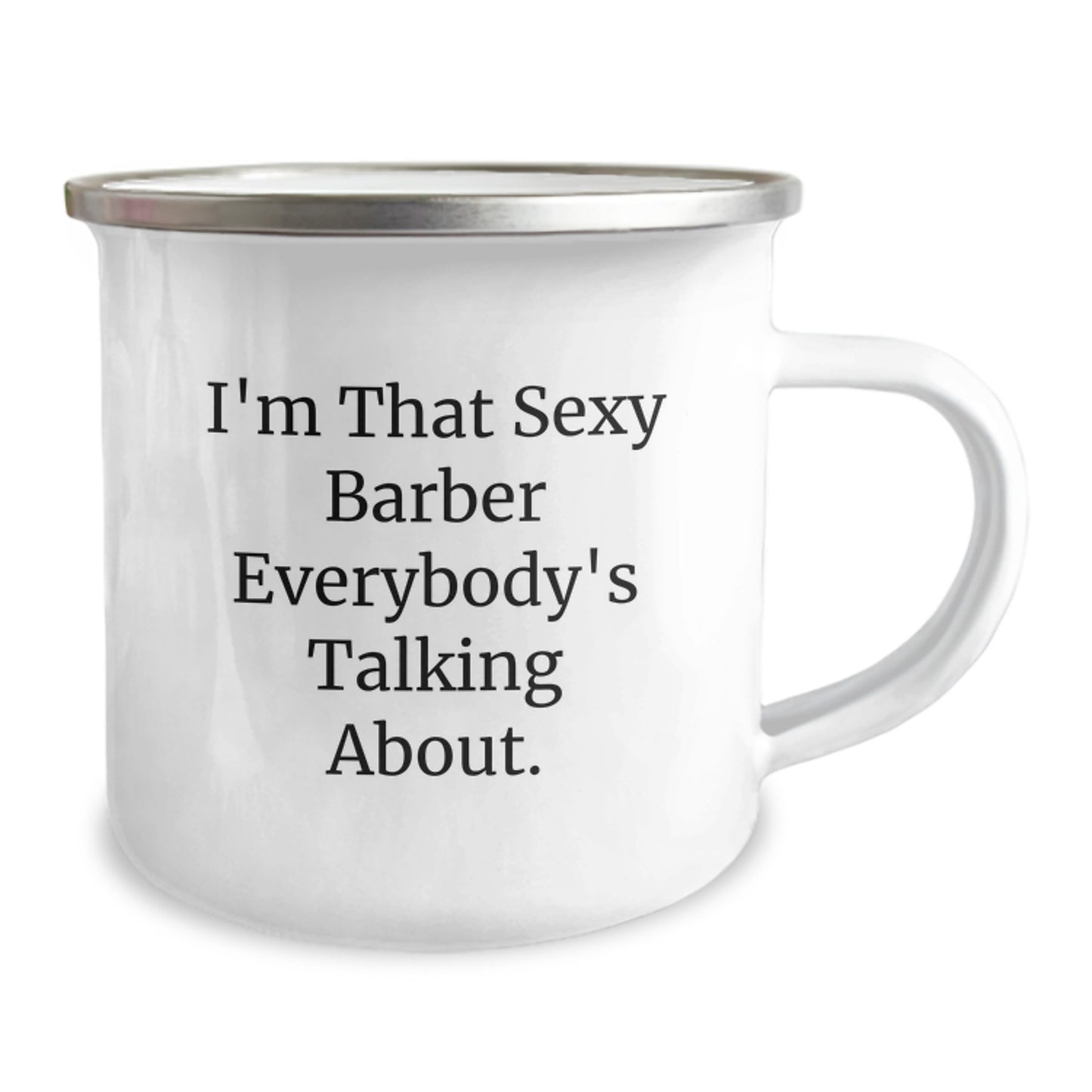 Funny Barber Gifts for Men, Christmas Unique Mugs by Sexy Barbers, Funny Camping Mug for Friends and Family - Image 2