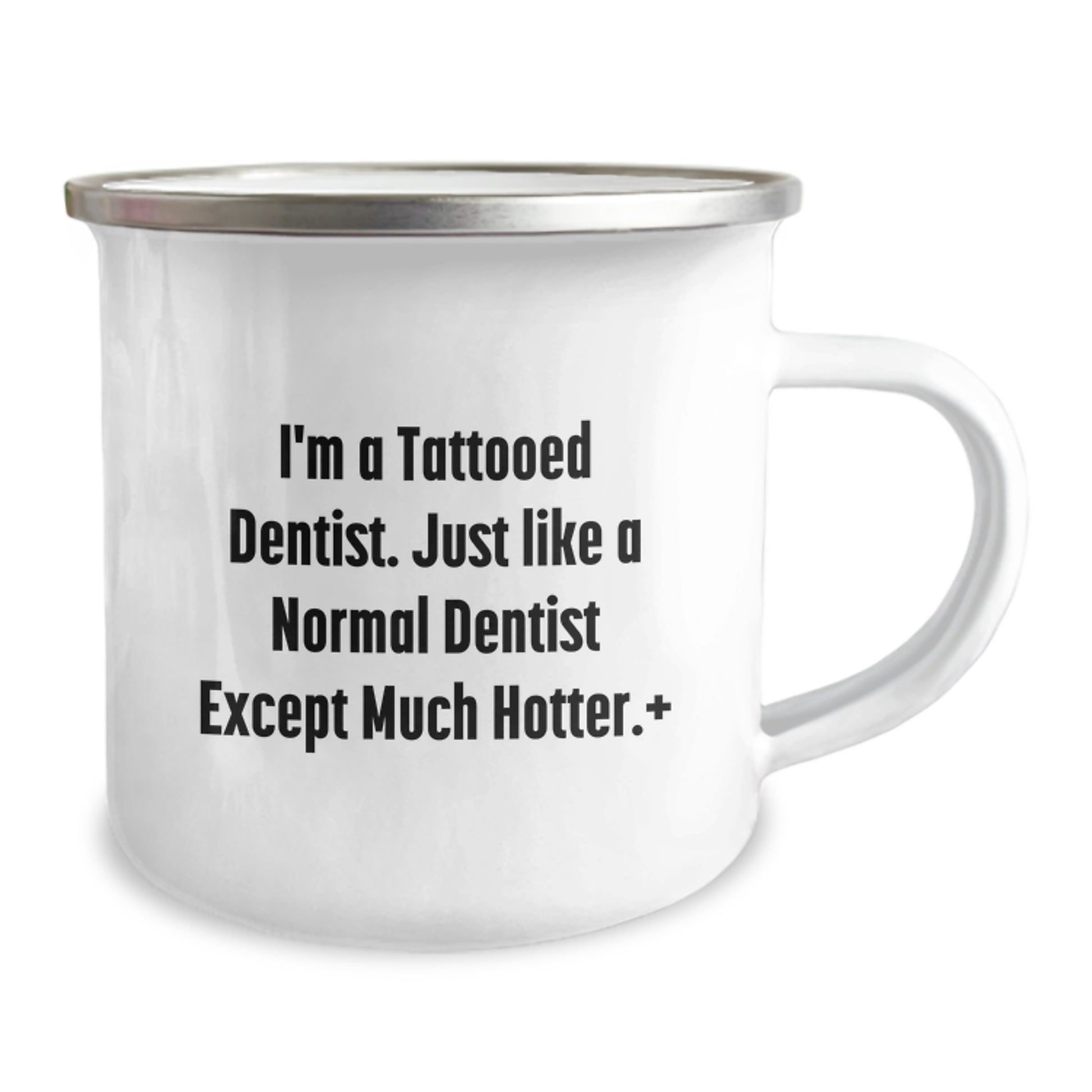 Tattooed Dentist Funny Camping Mug Gifts for Dentists, Men, Women from Friends, Family - Unique Christmas Unique Gifts - Image 2