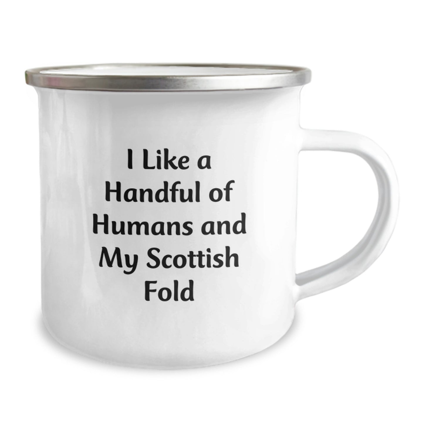 Scottish Fold Cat Lover Gifts for Friends, Unique Camping Mug for Christmas Unique Gifts from Men, Women, Friends, Coworkers, Family - Image 2