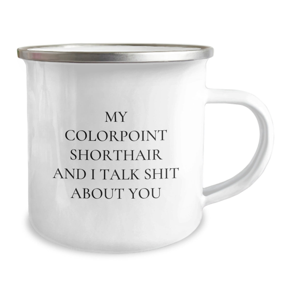 Colorpoint Shorthair Cat Gifts for Mom Funny Quote Cute Camping Mug for Mom's Special Day Gifts from Family - Image 2