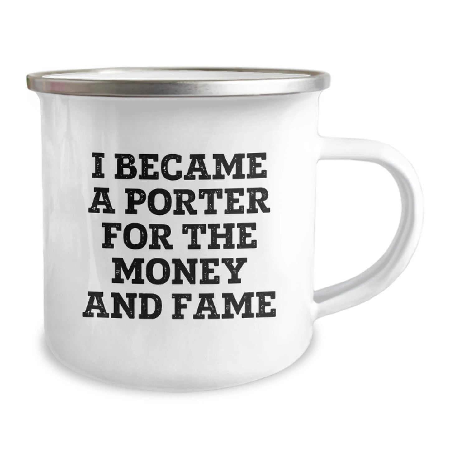 Funny Porter Gifts from Friends - Camping Mug for Porter Lovers on Christmas Unique Gifts - Image 2