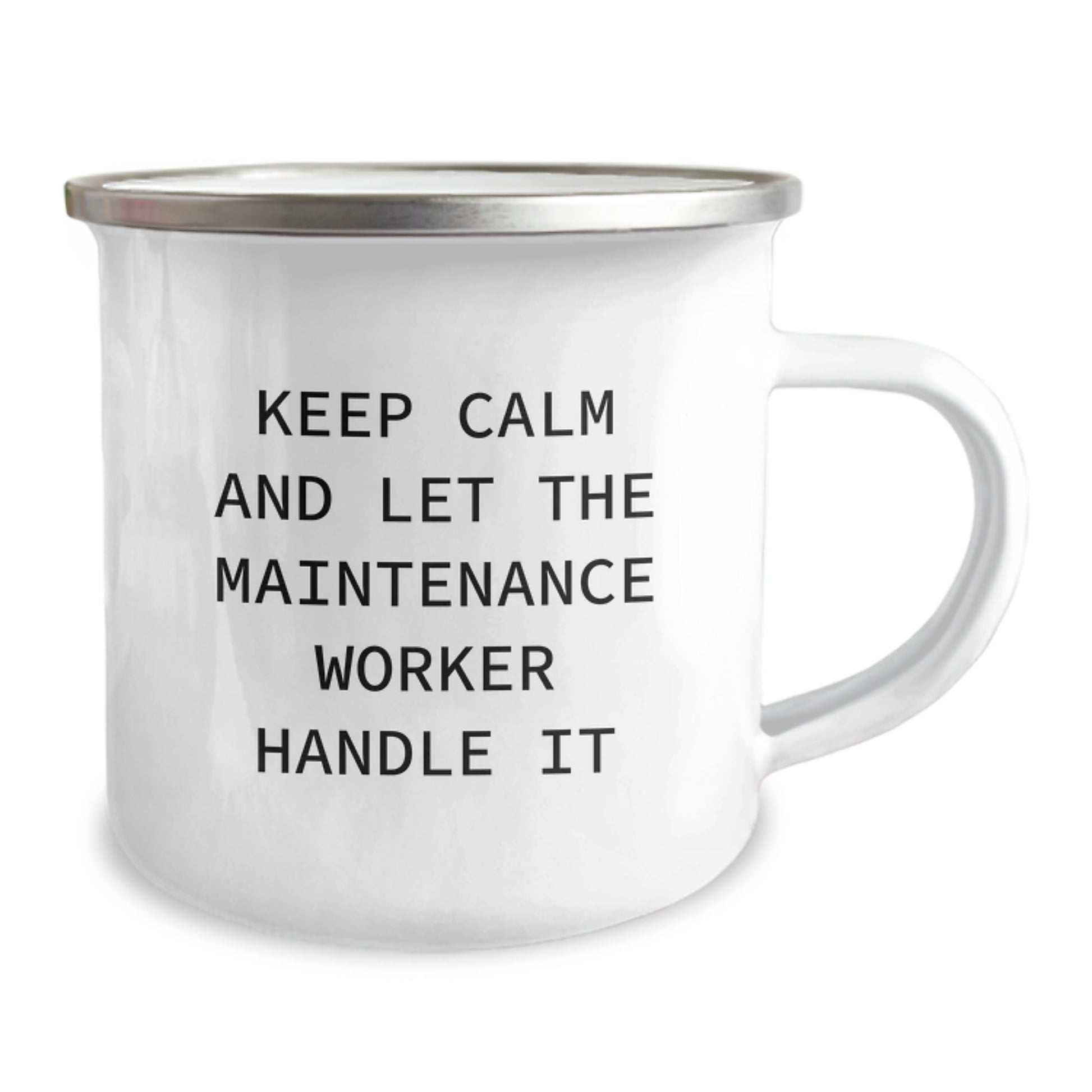 Funny Gifts for Maintenance Workers - 'Keep Calm And Let The Maintenance Worker Handle It' Christmas Unique Gifts for Men from Friends and Family - Image 2