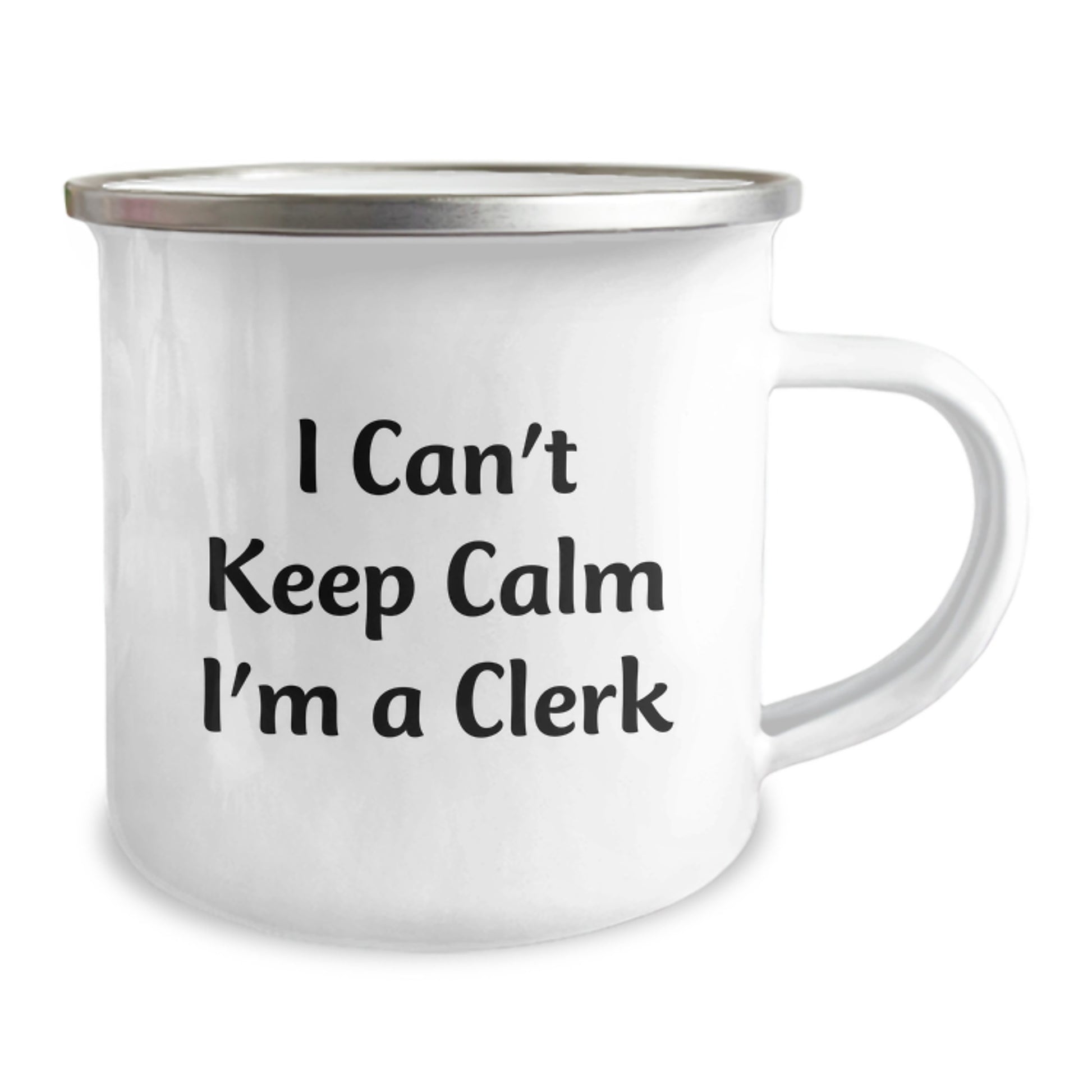 Cute Clerk Gifts Funny I'm A Clerk Camping Mug for Men Women Family Friends - Image 2
