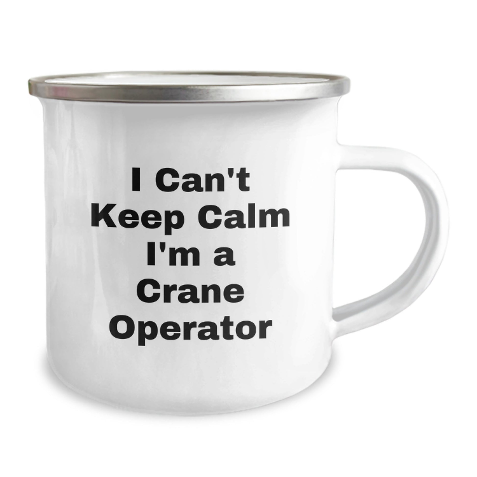 Funny Crane Operator Gifts for Men - I Can't Keep Calm I'm A Crane Operator, Unique Camping Mug, Gifts from Friends, Perfect for Birthday Christmas Unique Gifts - Image 2