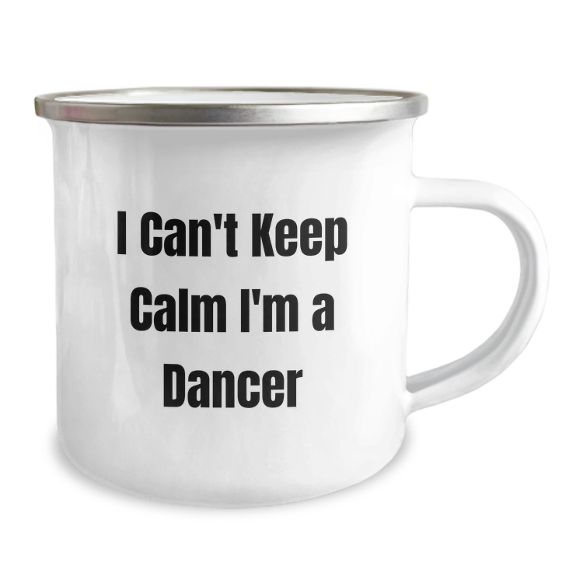 Funny Dancer Christmas Unique Gifts from Friends for Dancer, I Can't Keep Calm I'm A Dancer Camping Mug, Unique Gifts for Dancer Men Women - Image 2