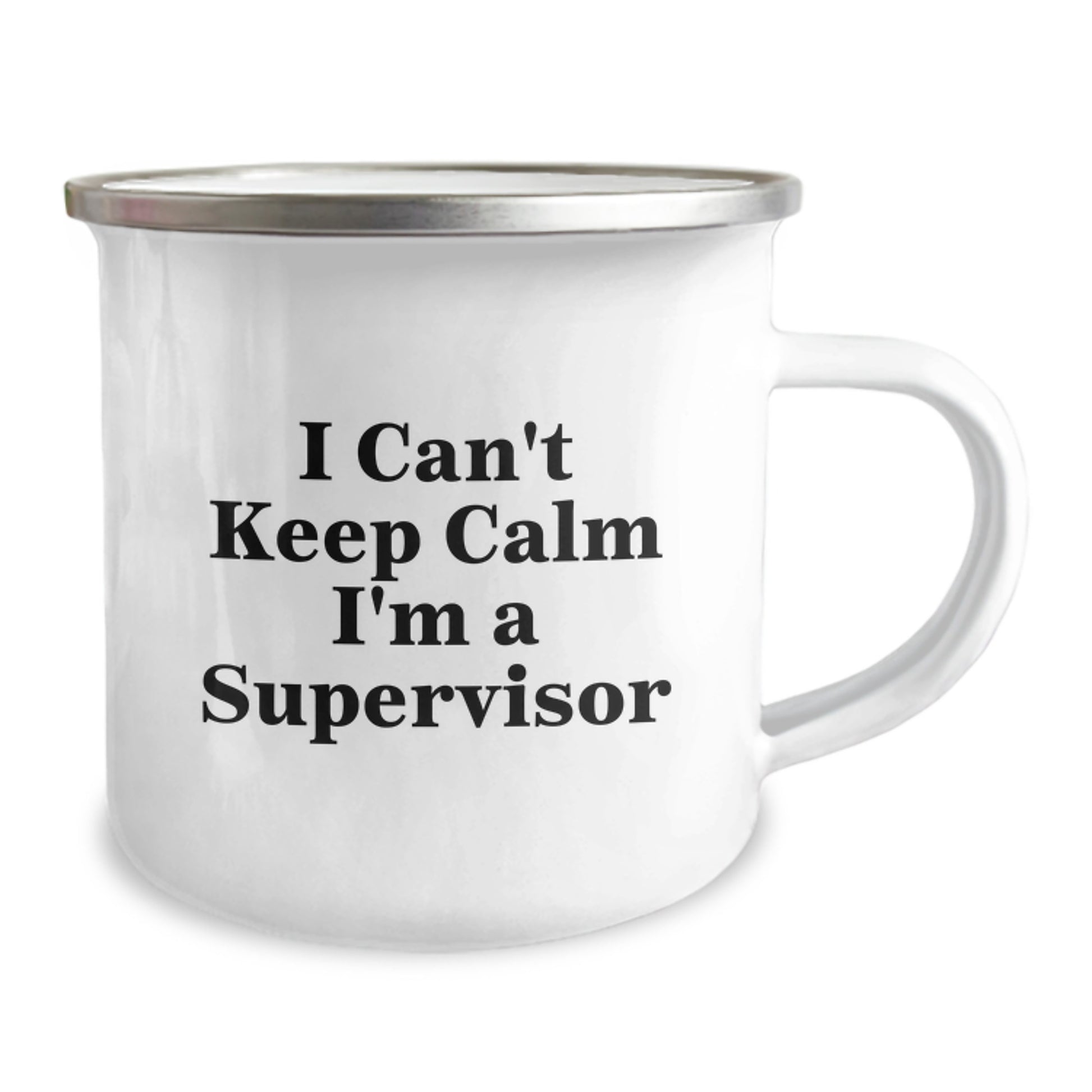 Funny Supervisor Gifts from Friends for Christmas Unique Supervisor Mugs I Can't Keep Calm I'm A Supervisor - Image 2