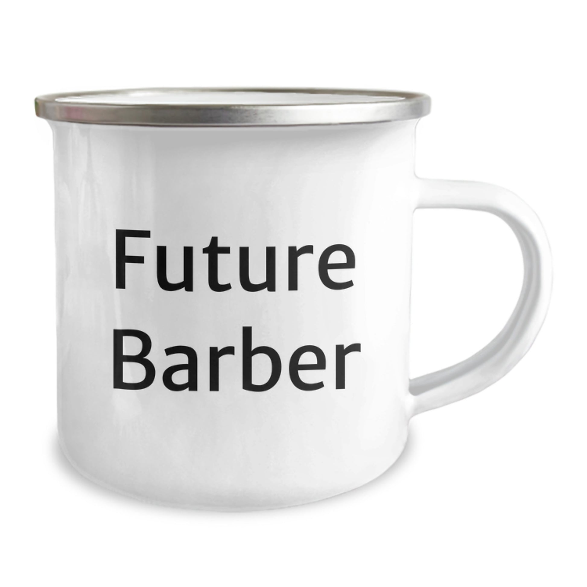 Funny Quote Gifts from Men to Future Barbers Christmas Unique Camping Mugs, Inspirational Sayings for Barbers, Funny Barbershop Mug - Image 2