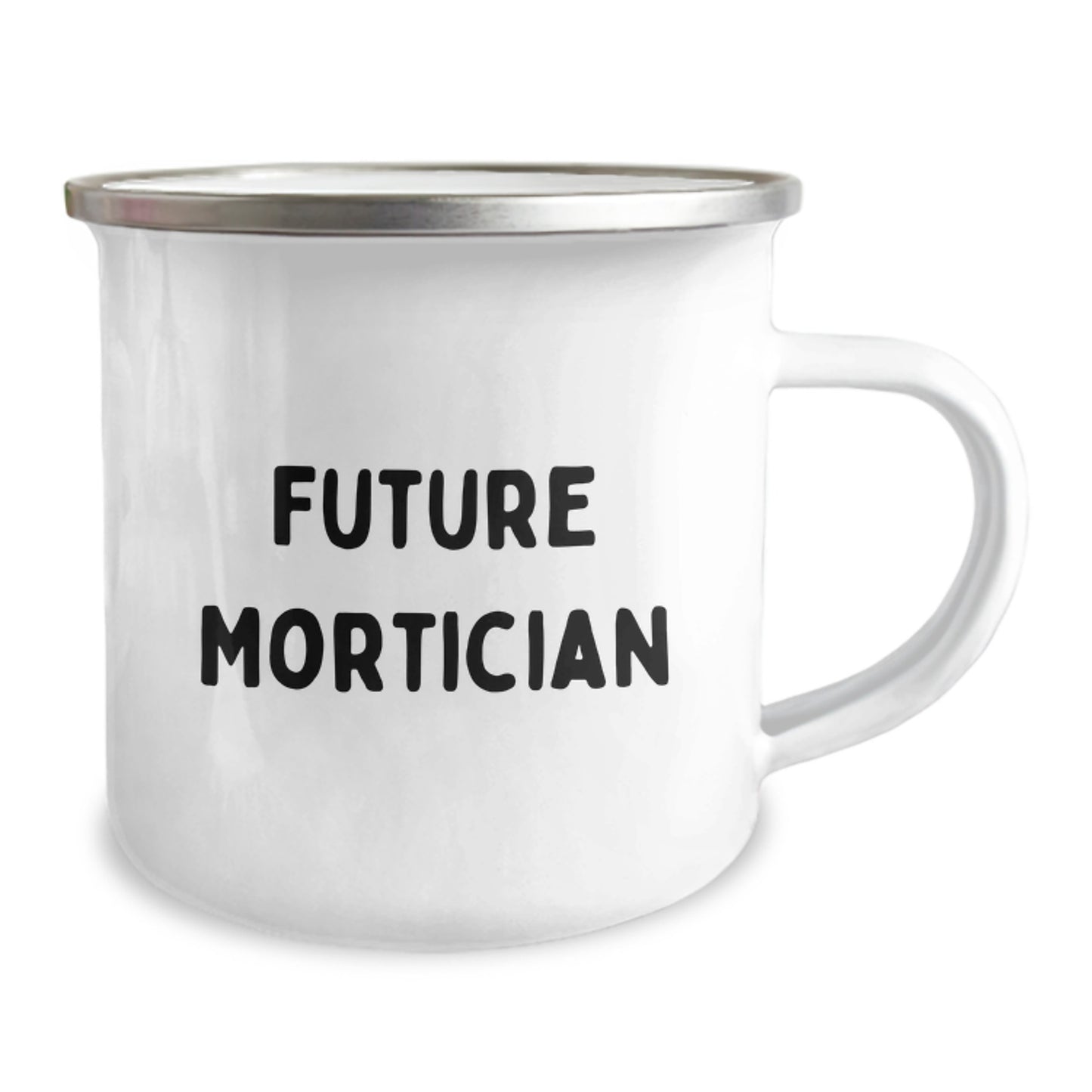 Funny Gifts from Mortician Friends, Unique Christmas Unique Gifts for Mortician Men, Future Mortician Camping Mug - Image 2
