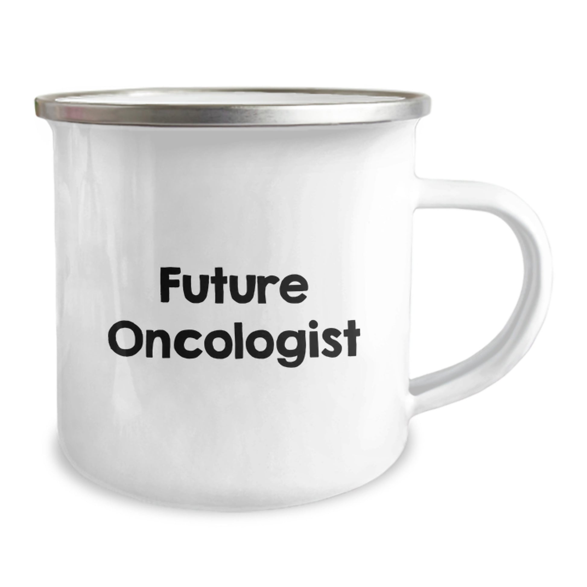 Funny Inspirational Gifts from Friends for Oncologist Christmas Unique Mugs Camping Mug Quote: 'Future Oncologist' - Image 2