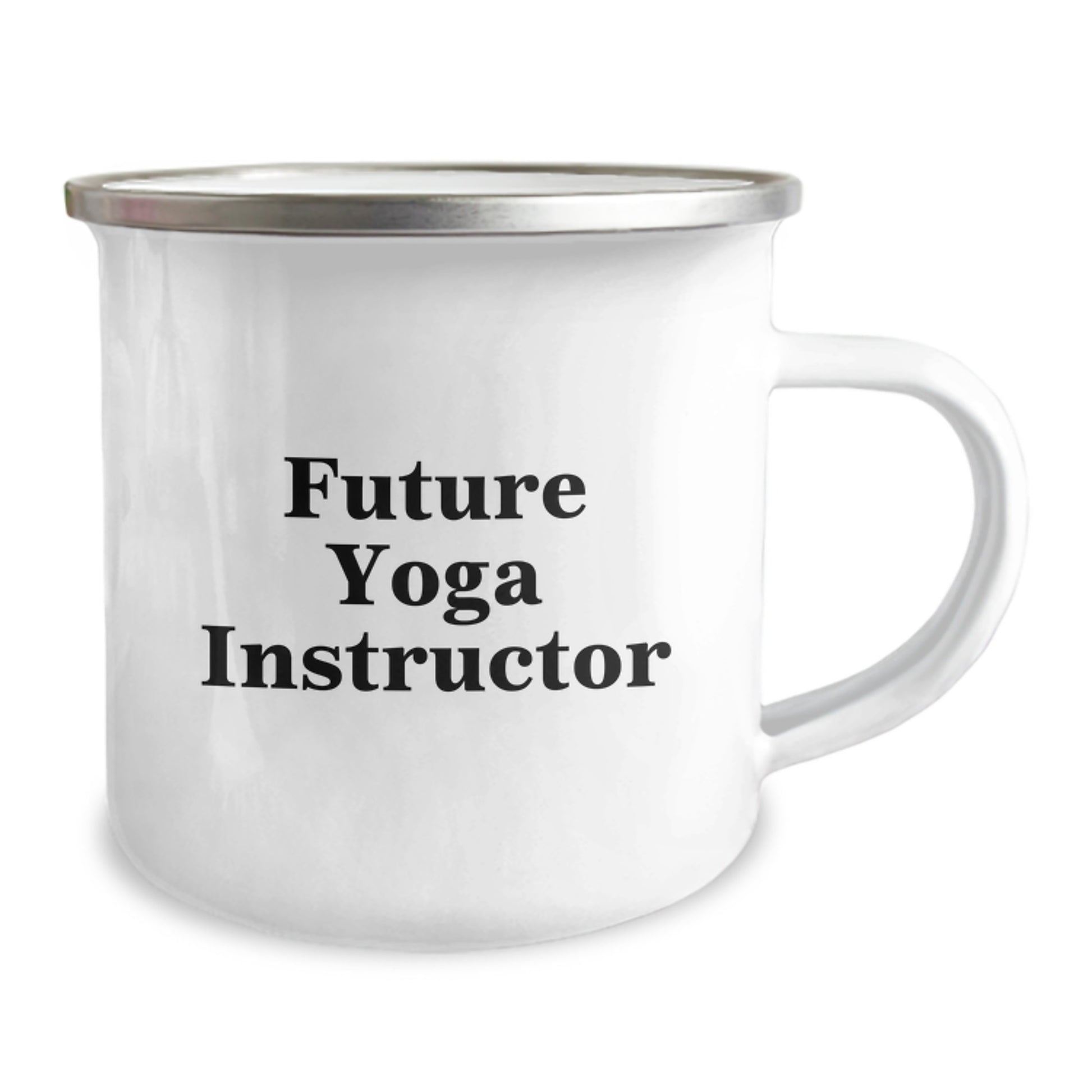 Yoga Instructor Gifts from Friends for Future Yoga Instructors, Funny Camping Mug for Graduation, 'Happiness is not a destination, it's a yoga mat' Quote - Image 2